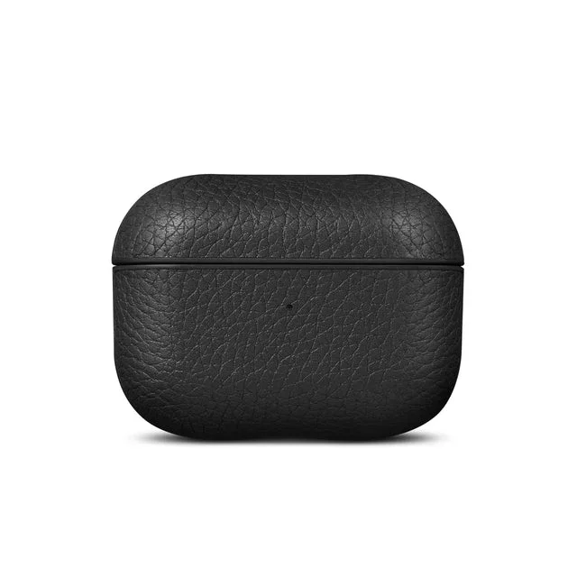 Husa de protectie Woolnut pentru AirPods Pro 3, Piele, Negru - Image 2