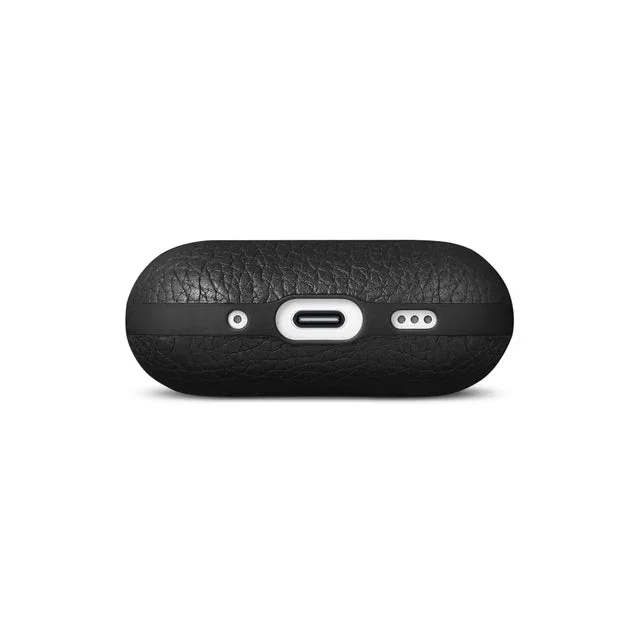 Husa de protectie Woolnut pentru AirPods Pro 3, Piele, Negru - Image 5