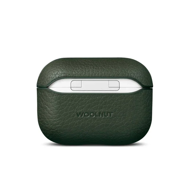 Husa de protectie Woolnut pentru AirPods Pro 3, Piele, Verde - Image 3
