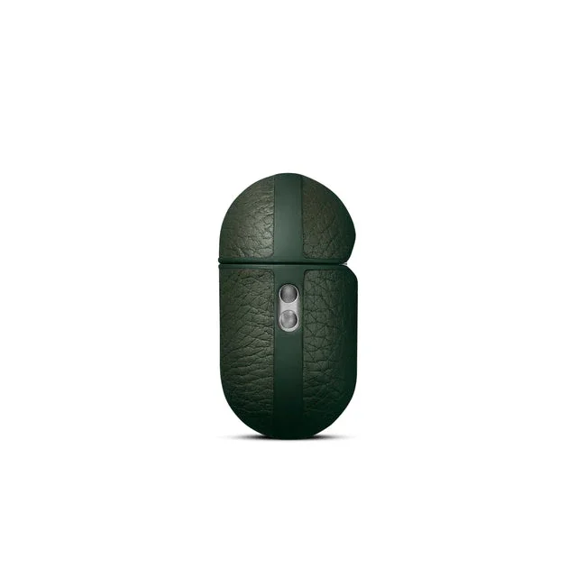 Husa de protectie Woolnut pentru AirPods Pro 3, Piele, Verde - Image 4