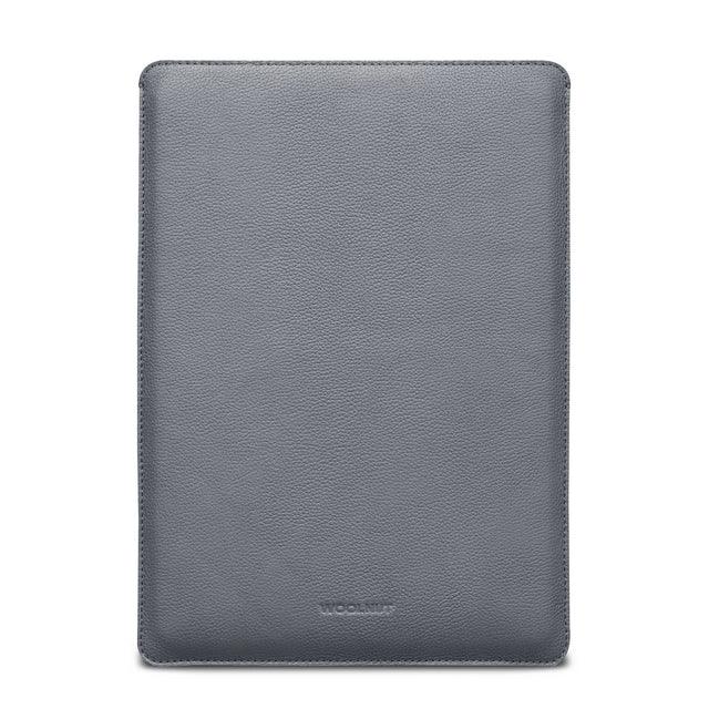 Husa de protectie Woolnut pentru MacBook Air 15", Piele, Gri - Image 2