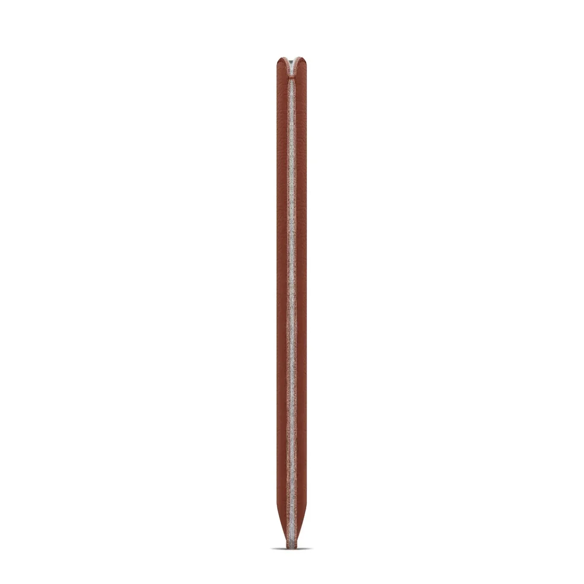 Husa de protectie Woolnut Sleeve pentru MacBook Pro 14", Piele, Cognac - Image 3