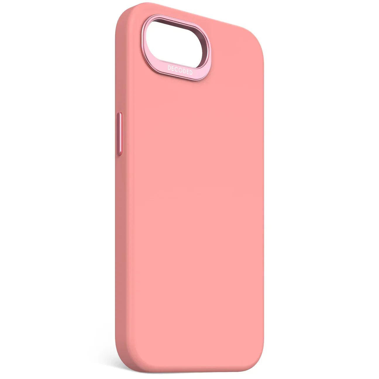 Husa Decoded anti-microbian cu MagSafe pentru iPhone 16e/17e, Silicon, BubbleGum Pink - Image 2