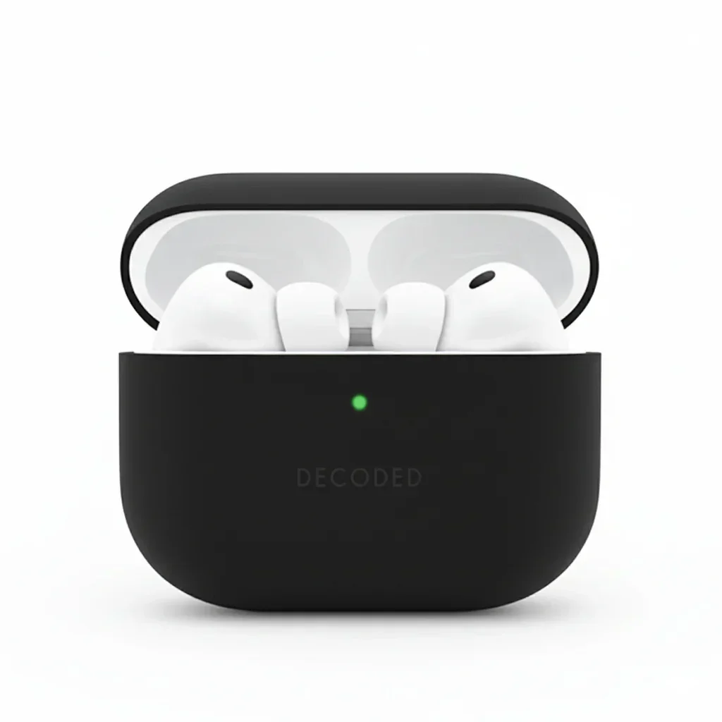 Husa de protectie DECODED pentru AirPods Pro 3, Silicon, Negru - Image 2