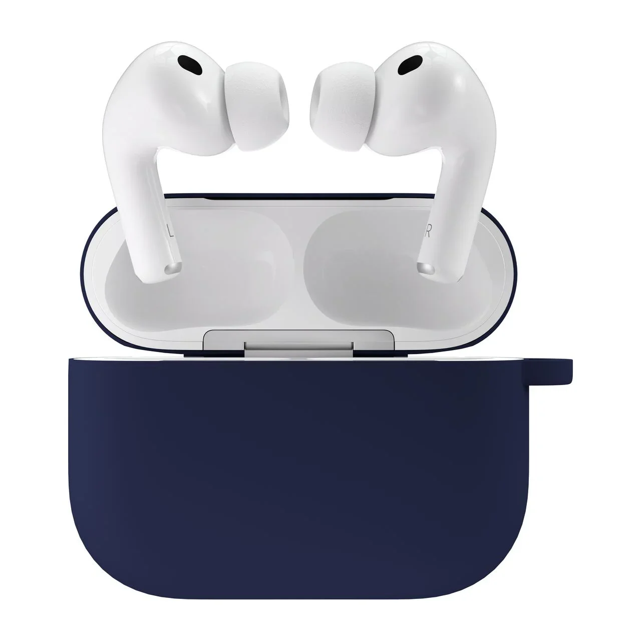 Husa din silicon NOA pentru AirPods Pro 3 (2025), Albastru - Image 3