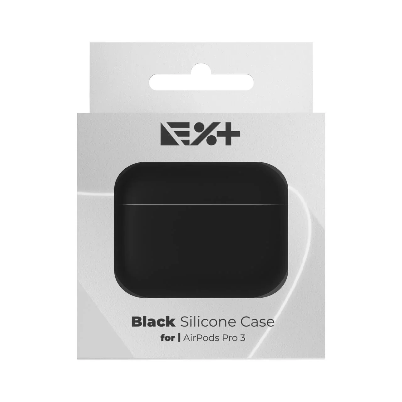 Husa din silicon NOA pentru AirPods Pro 3 (2025), Negru - Image 6