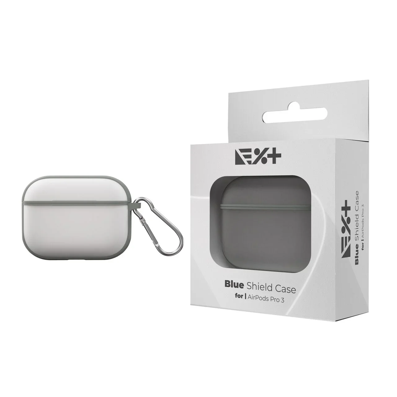 Husa din TPU NOA pentru AirPods Pro 3 (2025), Gri - Image 7