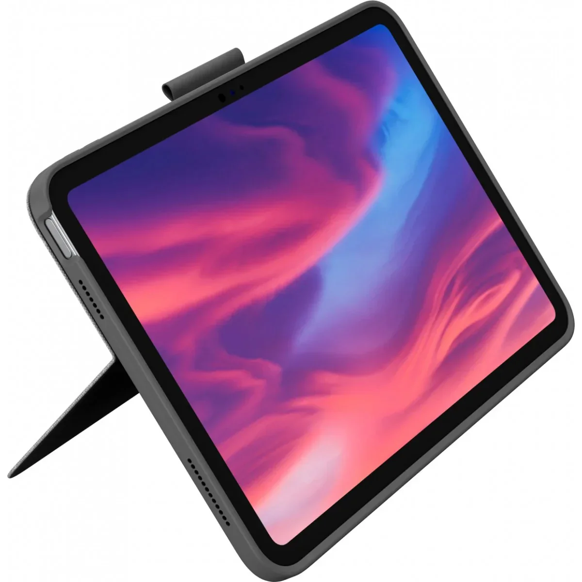 Husa Logitech Combo Touch cu Smart Connector, tastatura iluminata si trakpad detasabile pentru iPad gen 10, US, Gri Oxford - Image 3