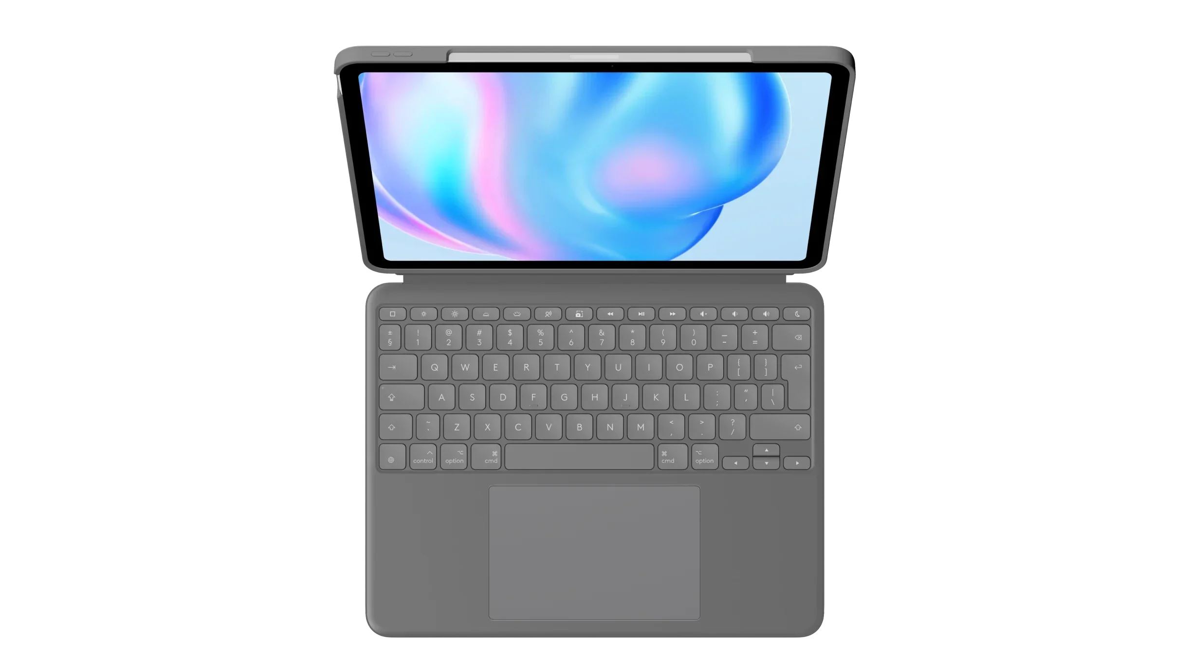 Husa Logitech Combo Touch cu tastatura si trackpad detasabile pentru iPad Air 11" M2 si M3, Gri - Image 2