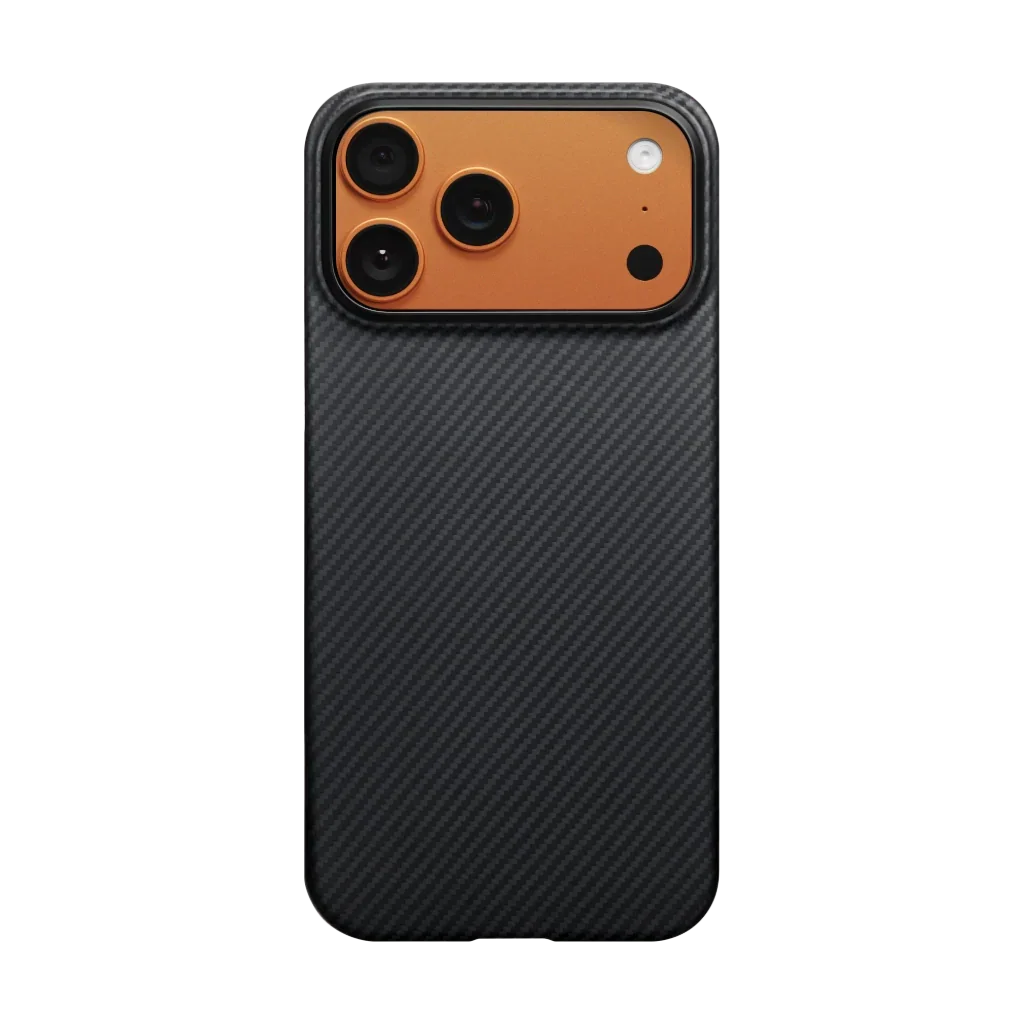 Husa de protectie PITAKA pentru iPhone 17 Pro, MagEZ 7 Pro 600D Ultra-Slim, Negru/Gri