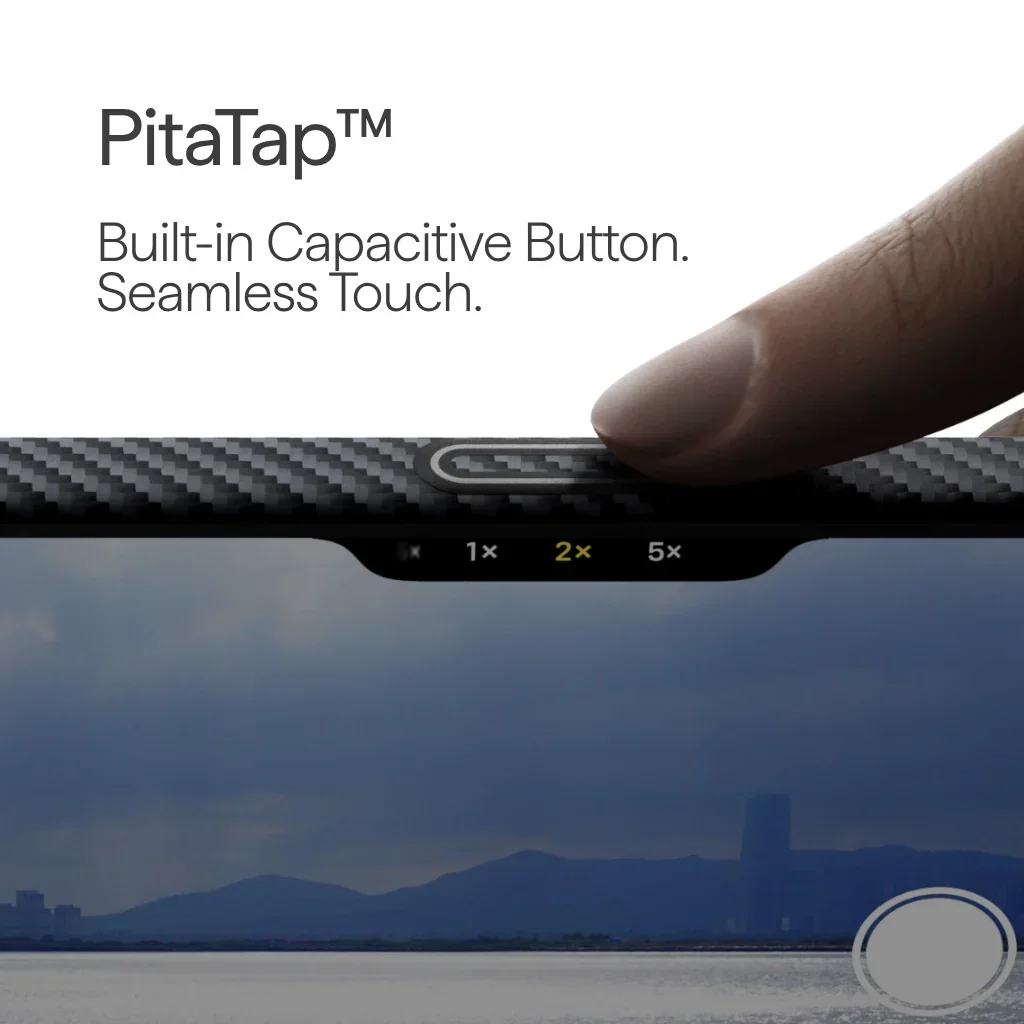 Husa de protectie PITAKA pentru iPhone 17 Pro, MagEZ 7 Pro 600D Ultra-Slim, Negru/Gri - Image 4