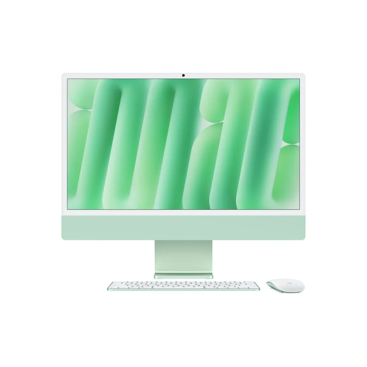 iMac 24" cu procesor Apple M4, 24", Retina 4.5K, 10 nuclee CPU si 10 nuclee GPU, 16GB, 512GB SSD, Verde, US KB