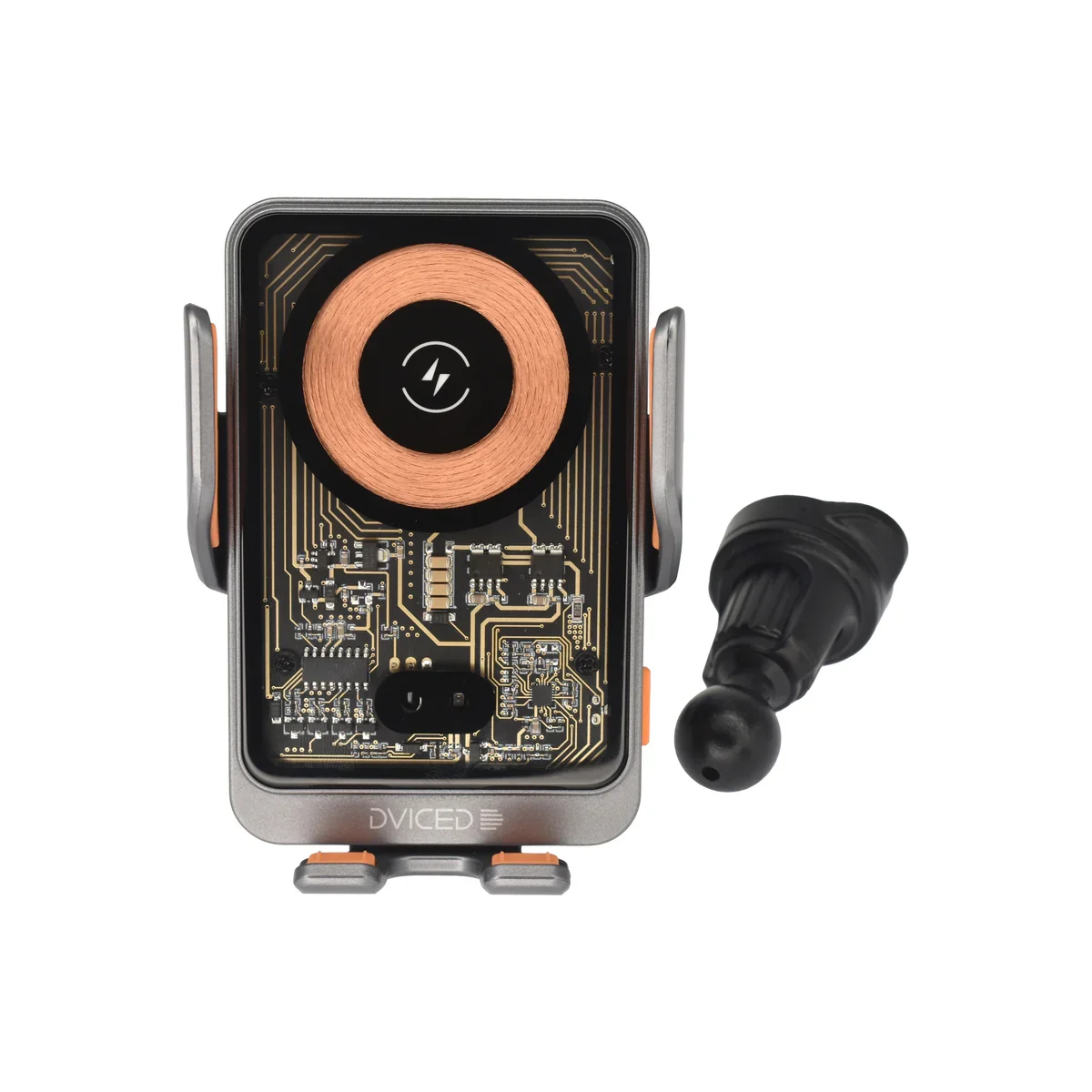 Incarcator auto Dviced Wireless, Gri - Image 2
