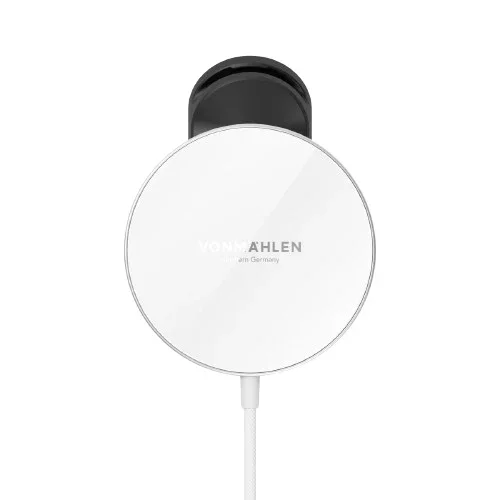Incarcator auto Vonmählen Aura MagSafe, Alb