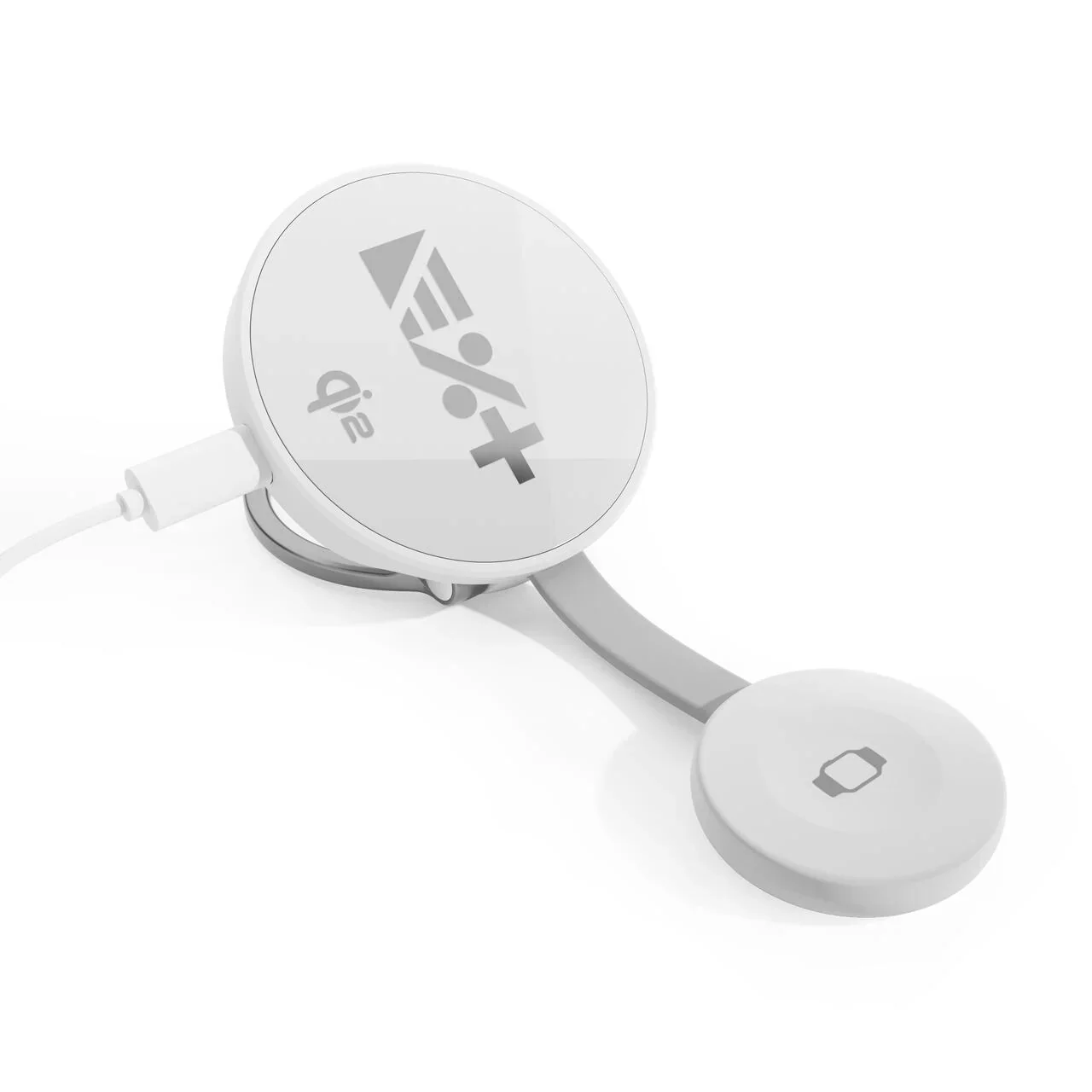 Incarcator NOA QI2 MagSafe 2 in 1 Wireless Charger pentru iPhone & Apple Watch - Image 8