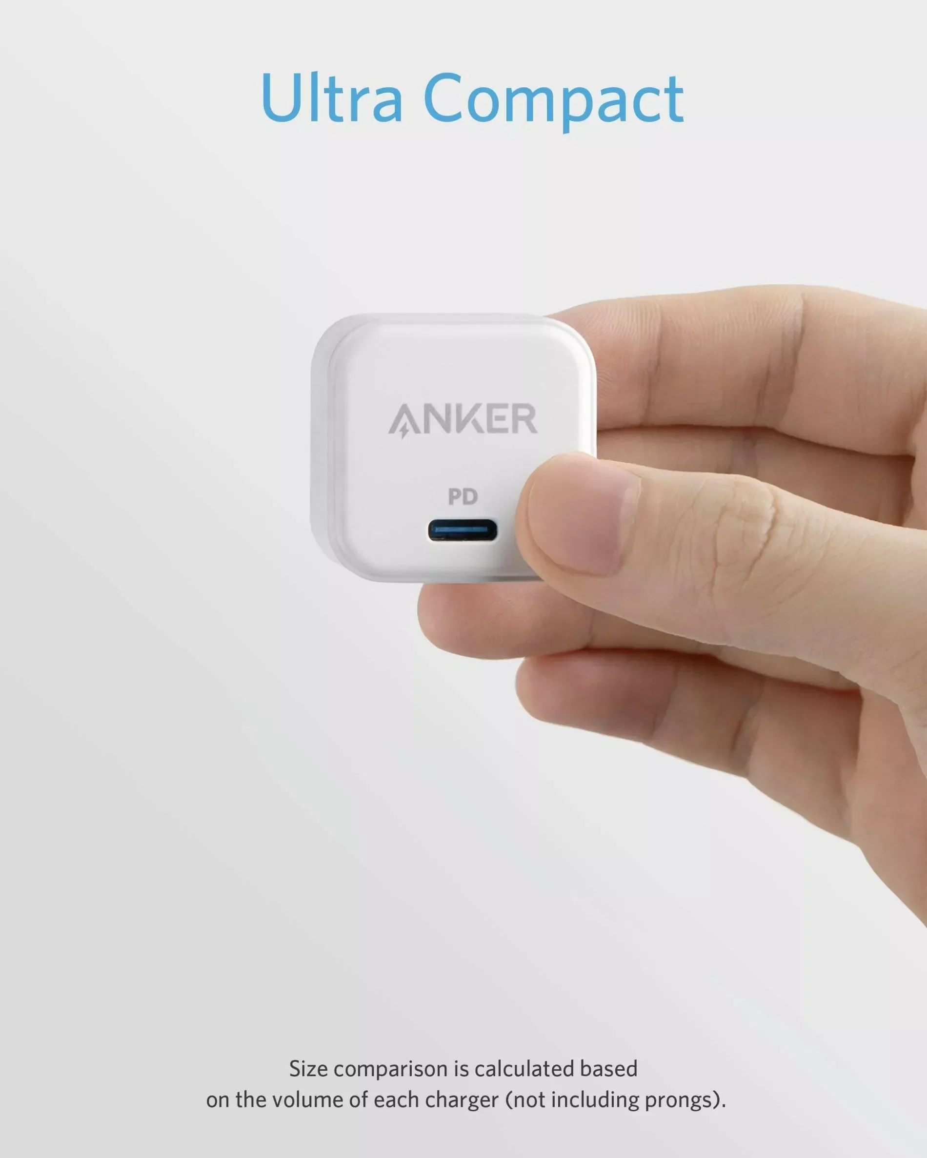 Incarcator retea Anker PowerPort III 20W Cube alb - Image 5