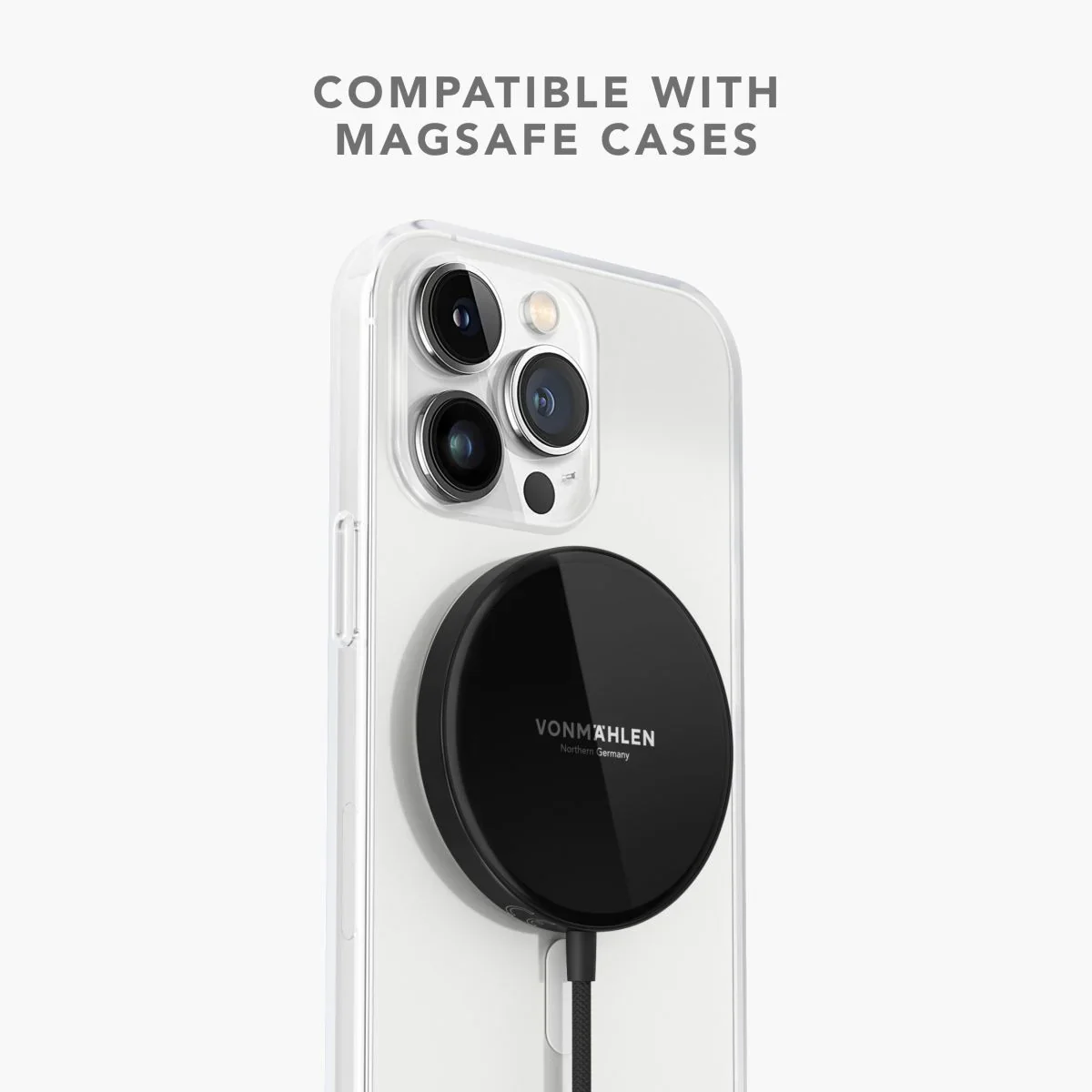 Incarcator Vonmählen Aura Mini MagSafe, Negru - Image 4