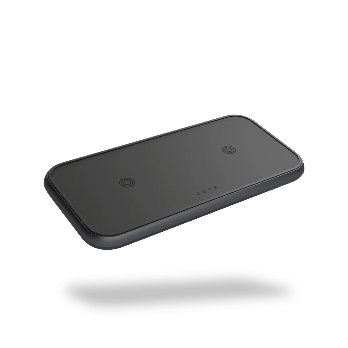 Incarcator wireless Zens Aluminium Series Dual, USB-C Charger, 30W, Qi, Negru
