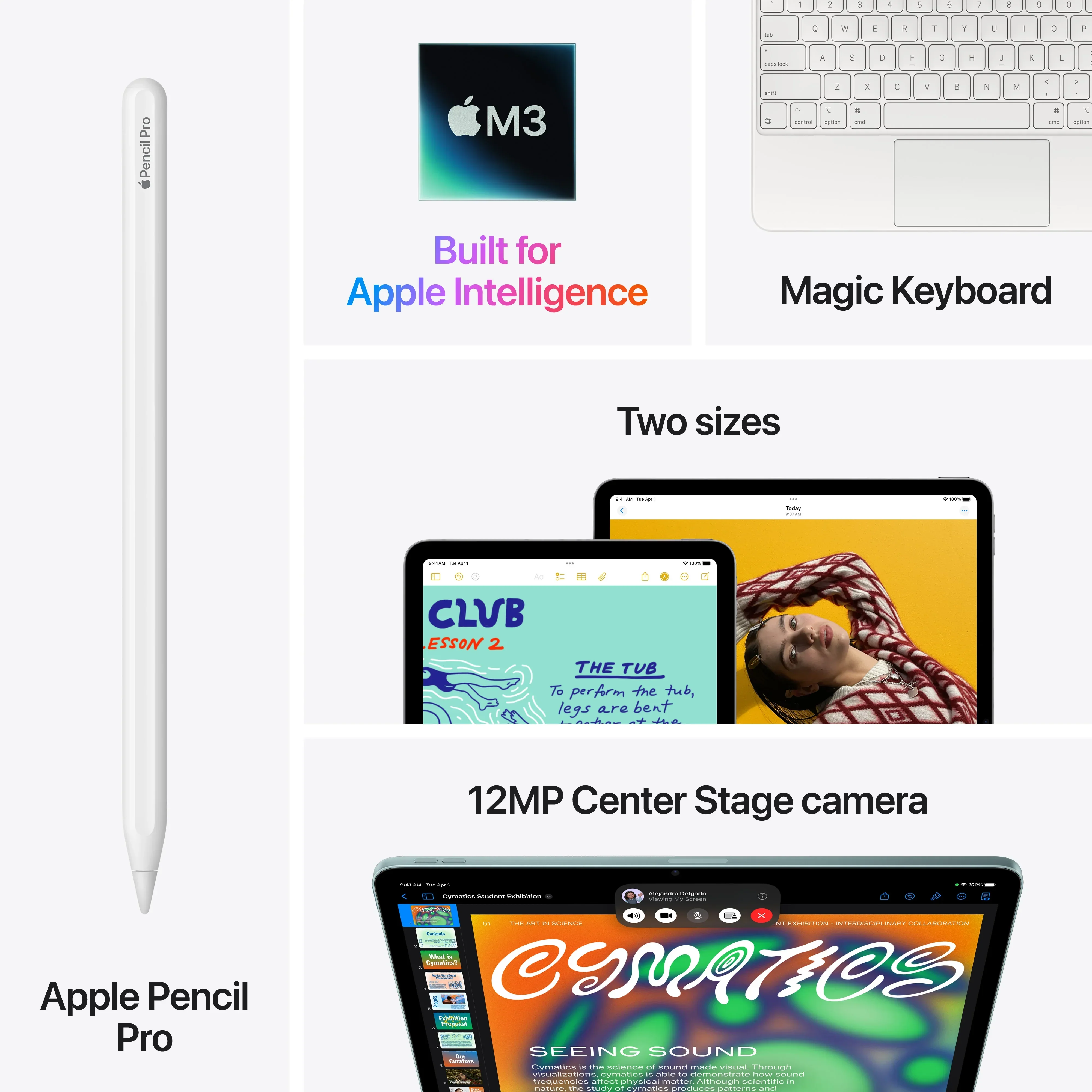 iPad Air M3, 11", 1TB, Wi-Fi, Purple - Image 9