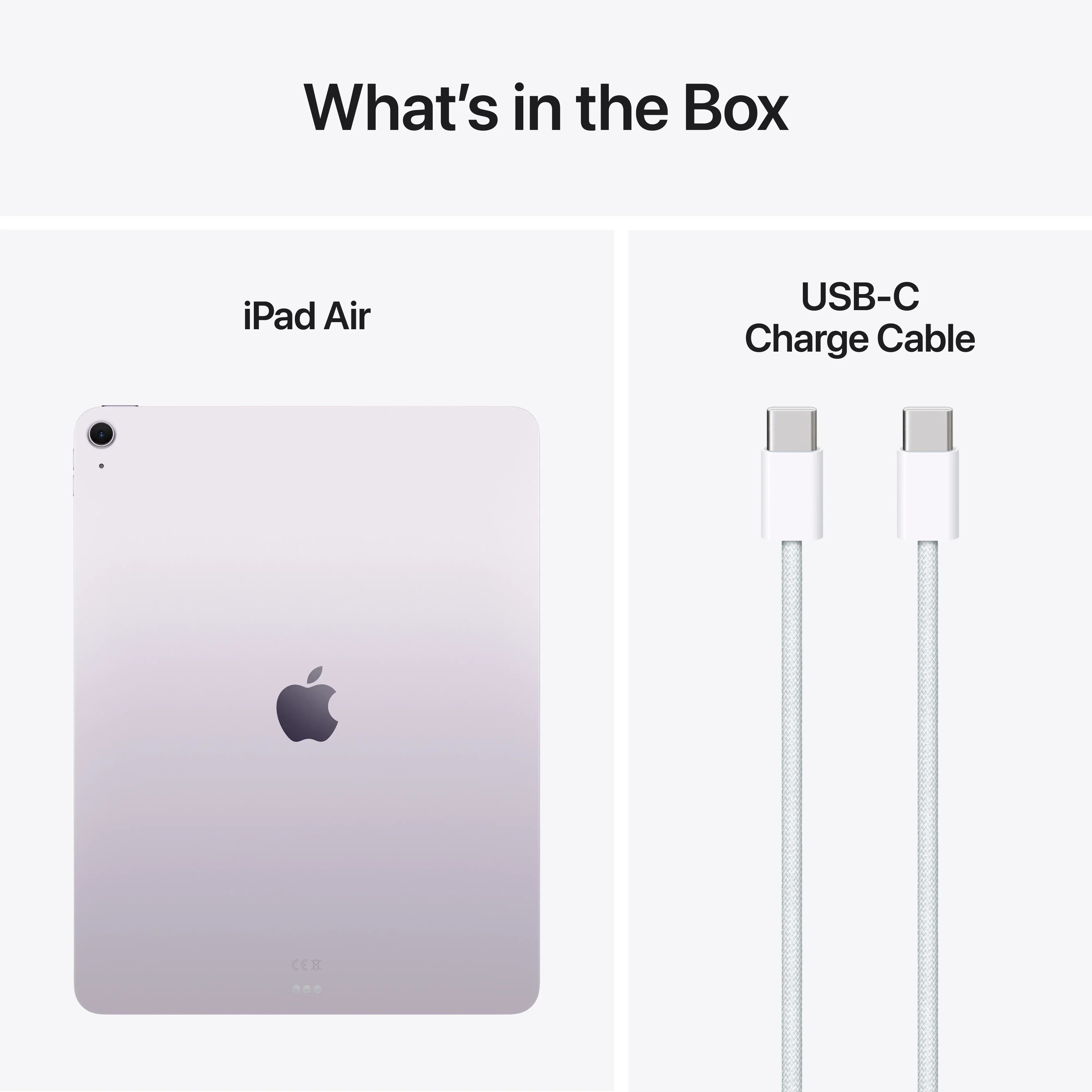 iPad Air M3, 13", 128GB, Wi-Fi, Purple - Image 10