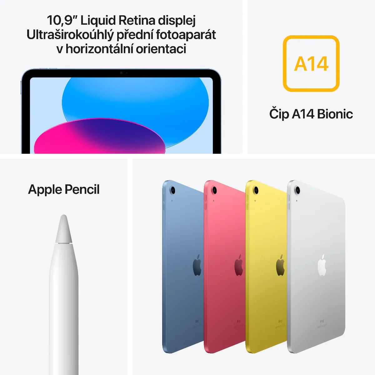 iPad (gen.10), 10.9", 64GB, Wi-FI, Blue - Image 6