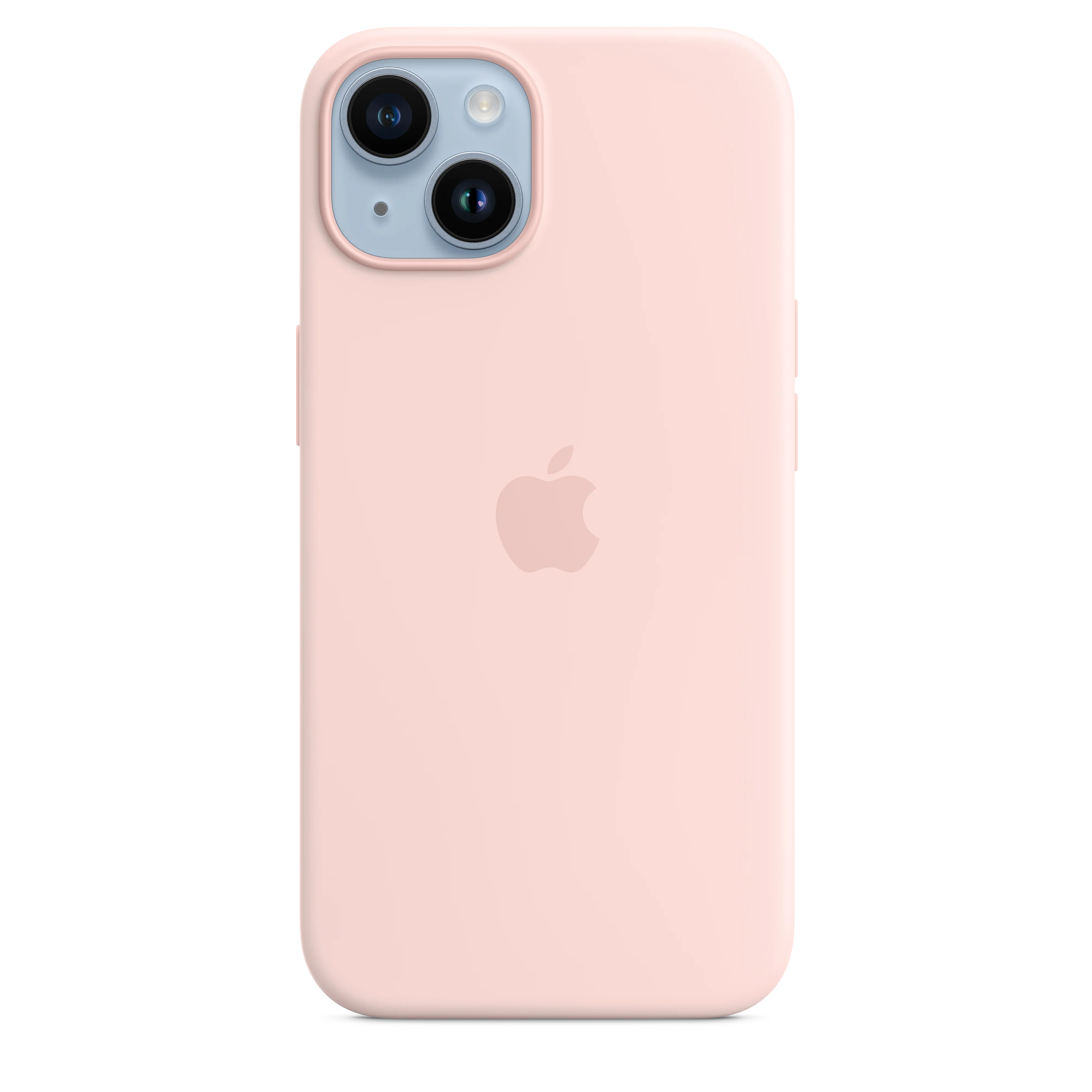 Husa de protectie Apple cu MagSafe pentru iPhone 14, Silicon, Roz