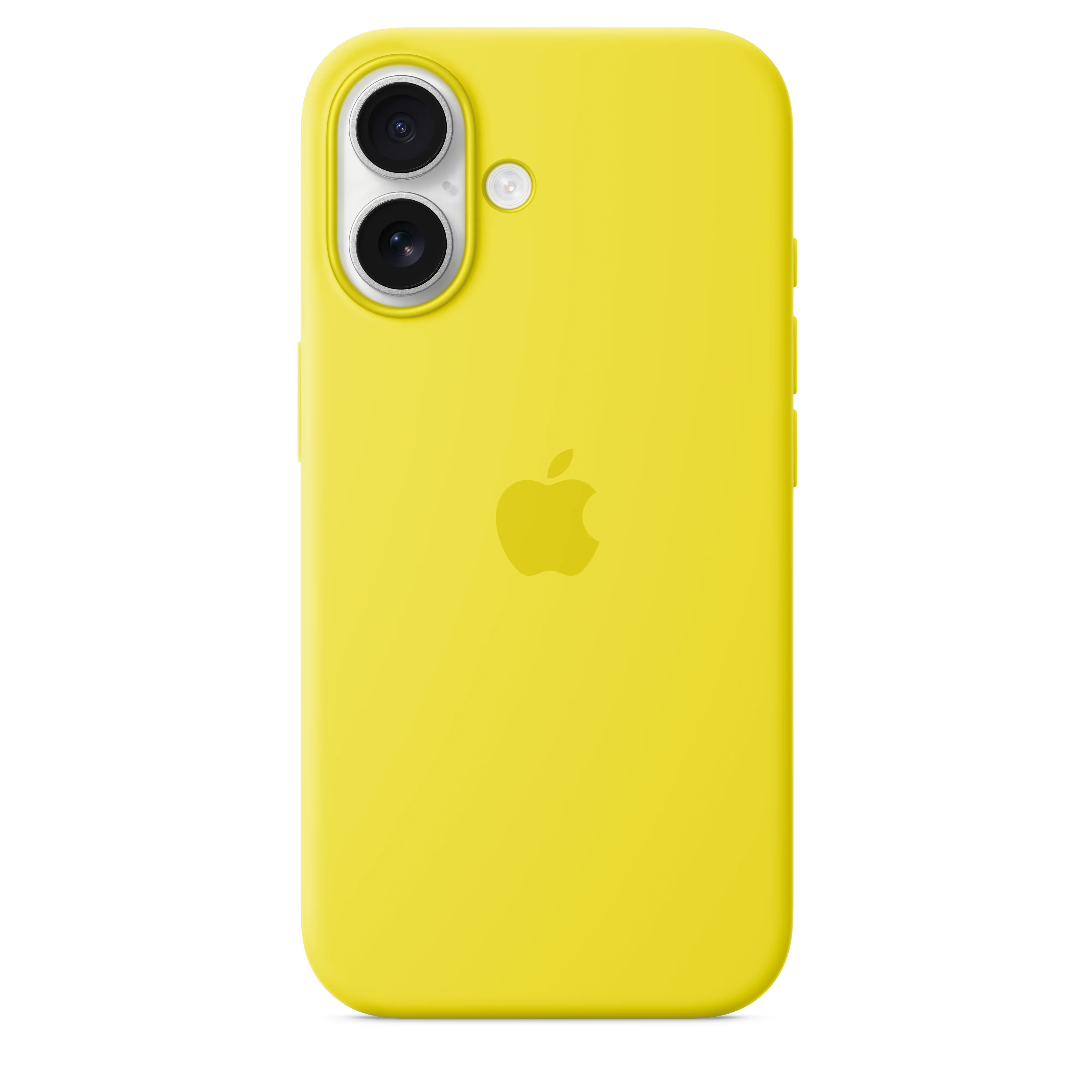 Husa de protectie Apple cu MagSafe pentru iPhone 16, Silicon, Galben - Image 4