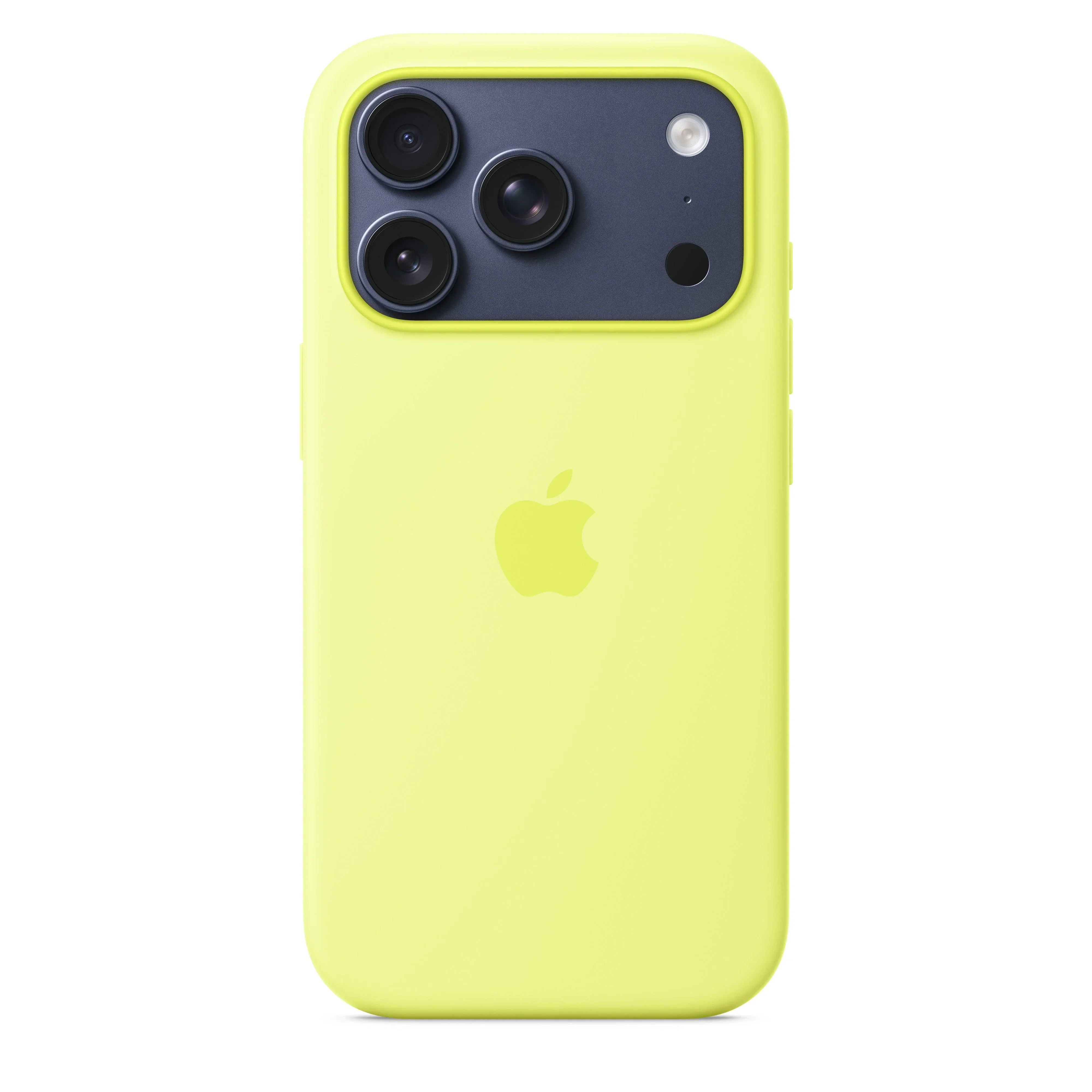 Husa de protectie Apple cu MagSafe pentru iPhone 17 Pro, Silicon, Neon Yellow - Image 3