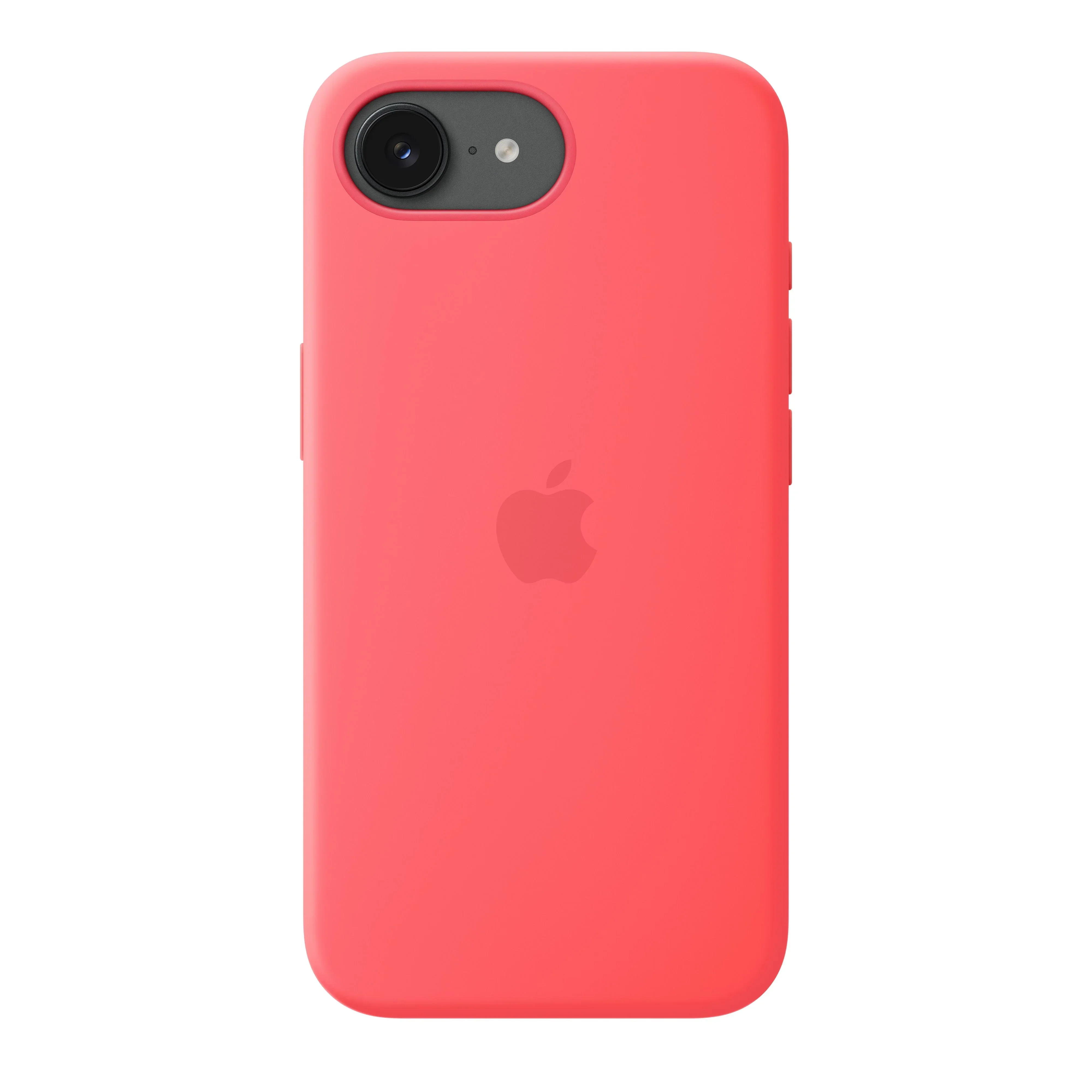 Husa de protectie Apple cu MagSafe pentru iPhone 17e, Silicon, Bright Guava - Image 3