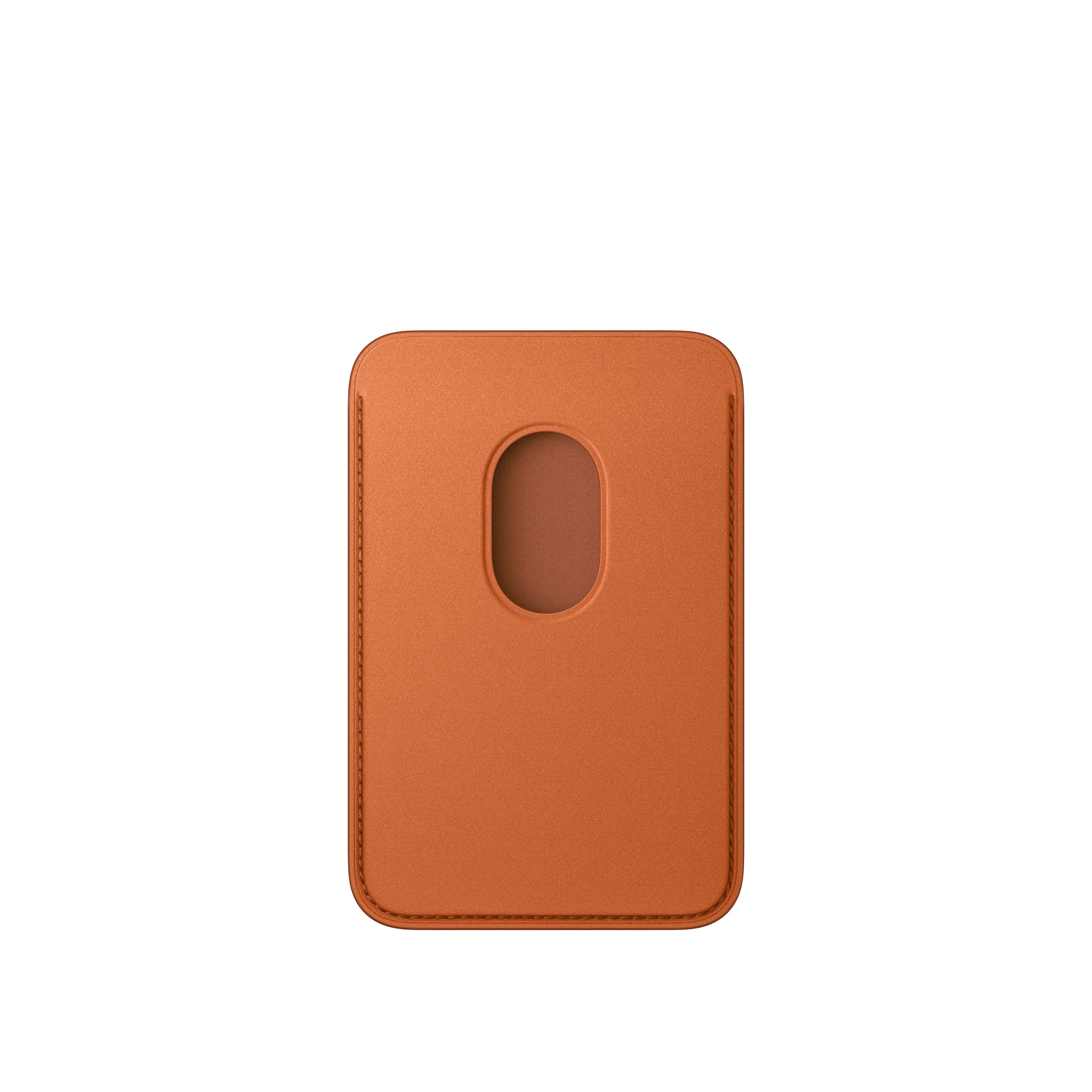 Portofel Apple FineWoven cu MagSafe pentru iPhone, Fox Orange - Image 2