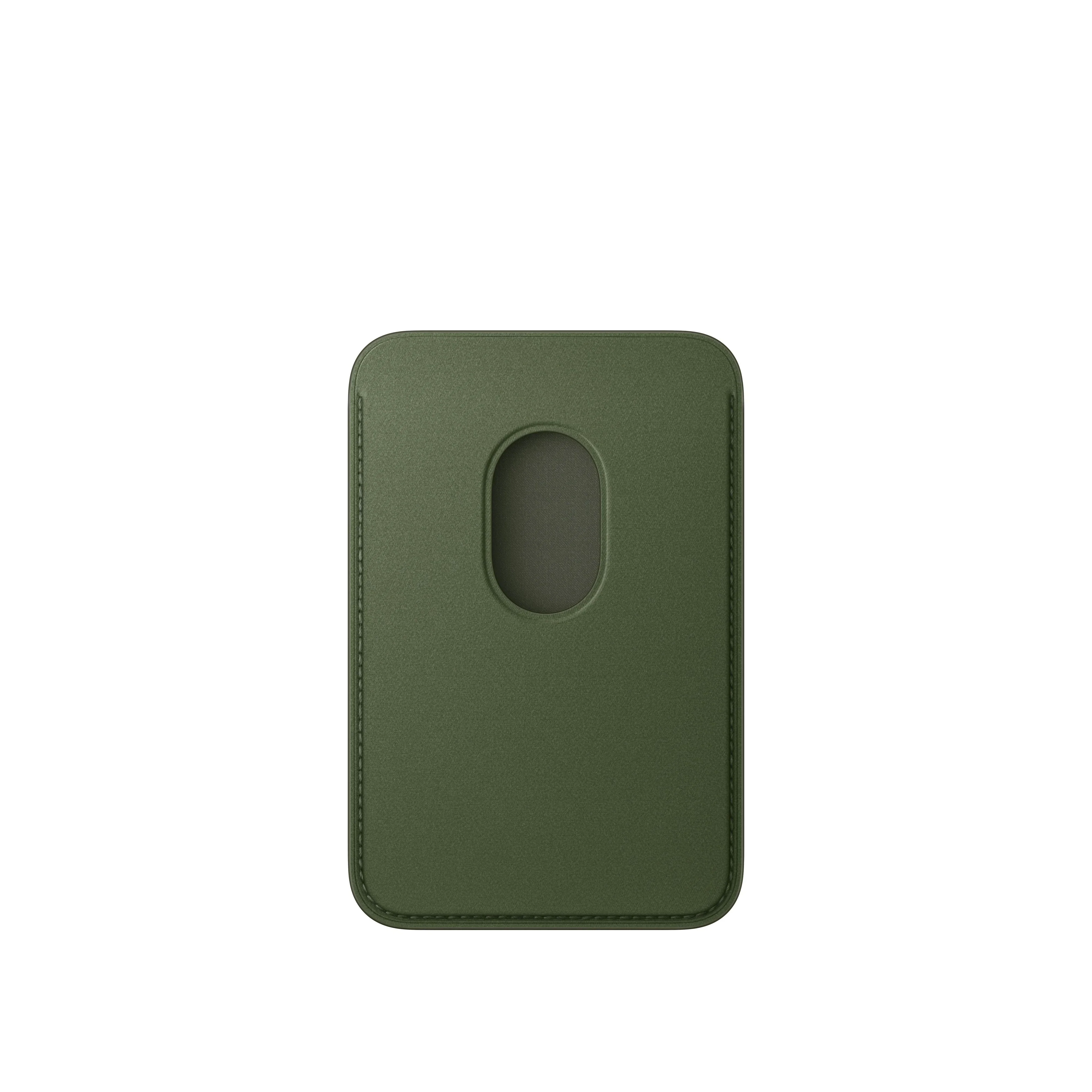 Portofel Apple FineWoven cu MagSafe pentru iPhone, Moss - Image 2