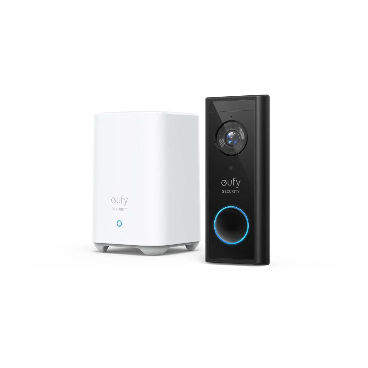Kit sonerie video wireless + HomeBase EUFY E82101W4, 2K HD, Wi-Fi, negru-alb - Image 3