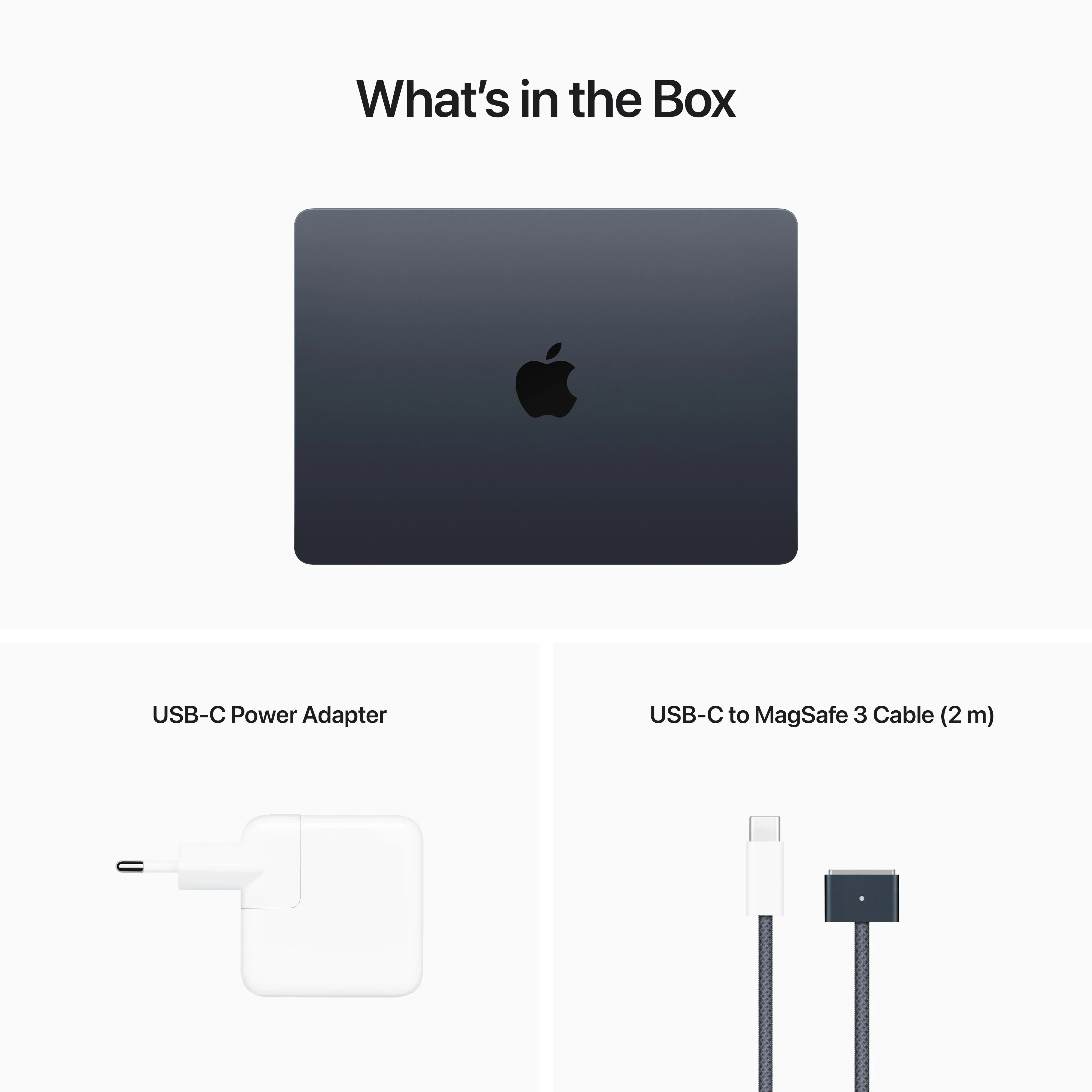 MacBook Air 13", procesor Apple M2, 8 nuclee CPU si 8 nuclee GPU, 16GB, 256GB, Midnight, INT KB - Image 11