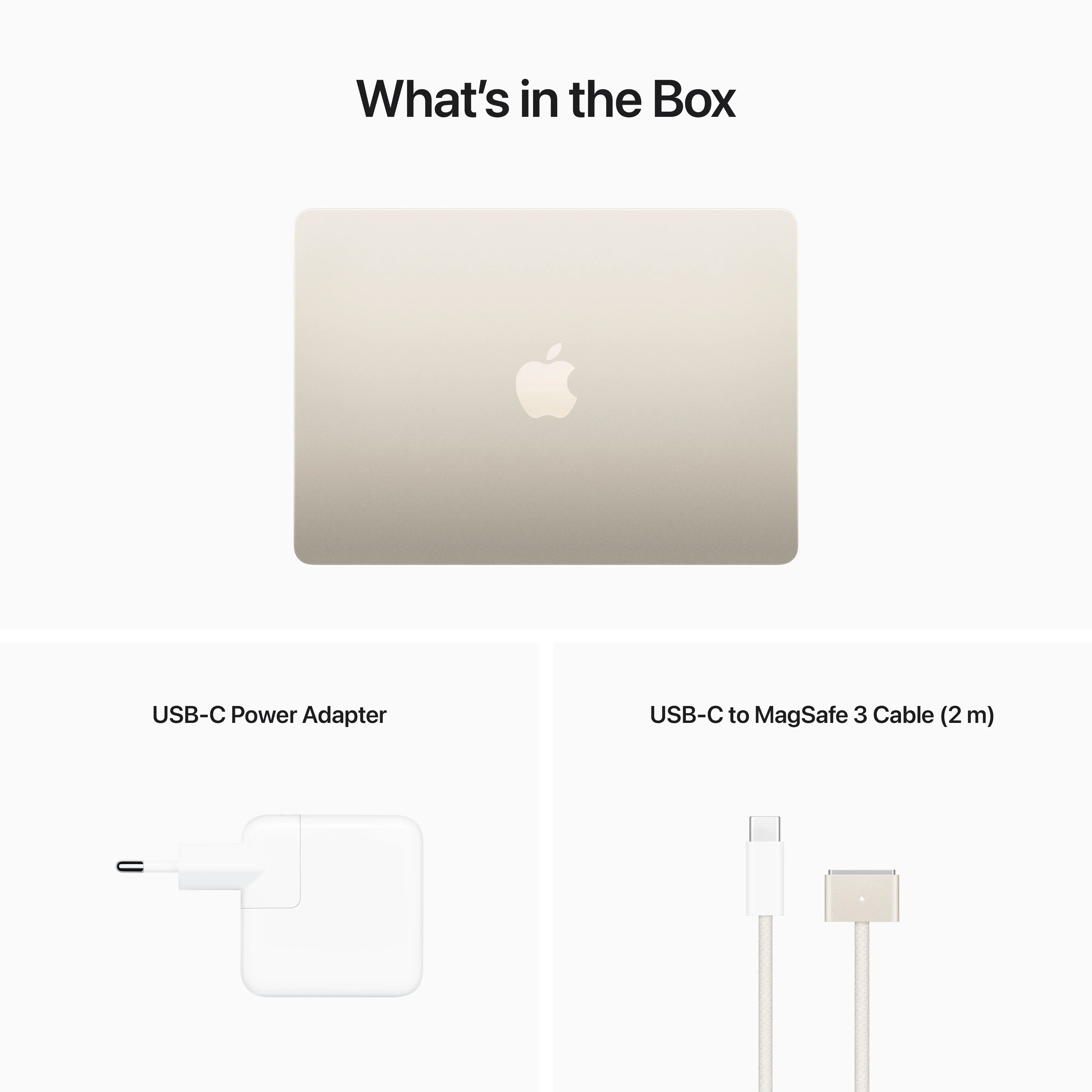 MacBook Air 13", procesor Apple M2, 8 nuclee CPU si 8 nuclee GPU, 16GB, 256GB, Starlight, INT KB - Image 11