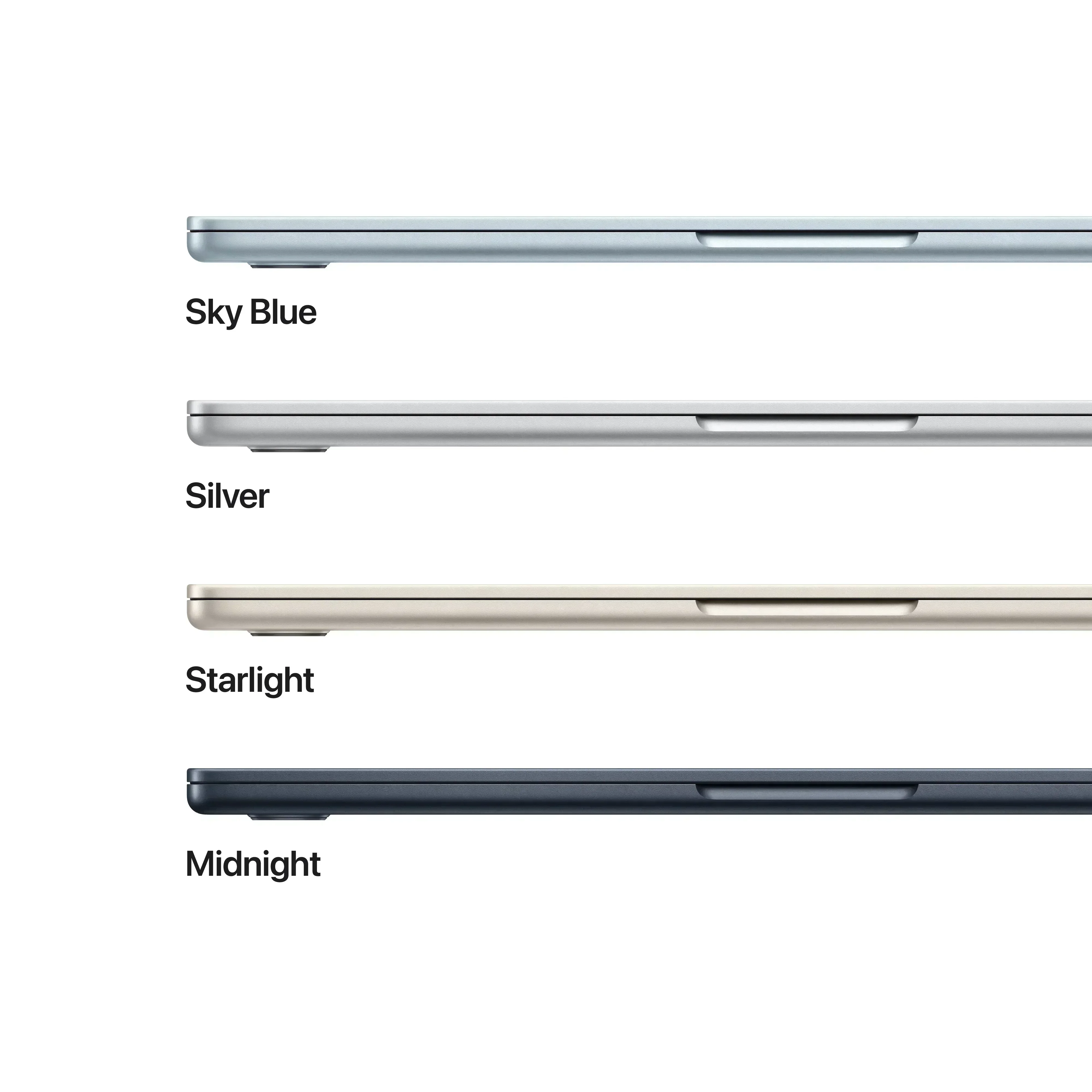MacBook Air 13", procesor Apple M4, 10 nuclee CPU si 10 nuclee GPU, 16GB, 512GB, Midnight, INT KB - Image 3