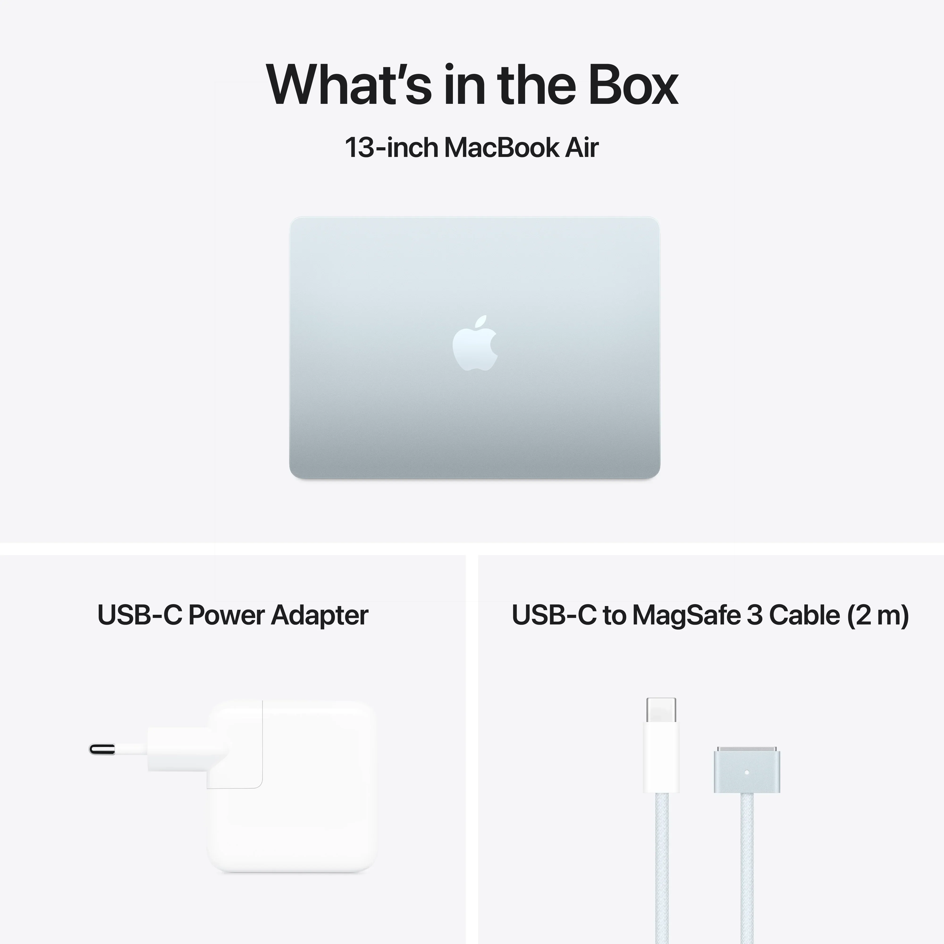 MacBook Air 13", procesor Apple M4, 10 nuclee CPU si 10 nuclee GPU, 24GB, 512GB, Sky Blue, INT KB - Image 11