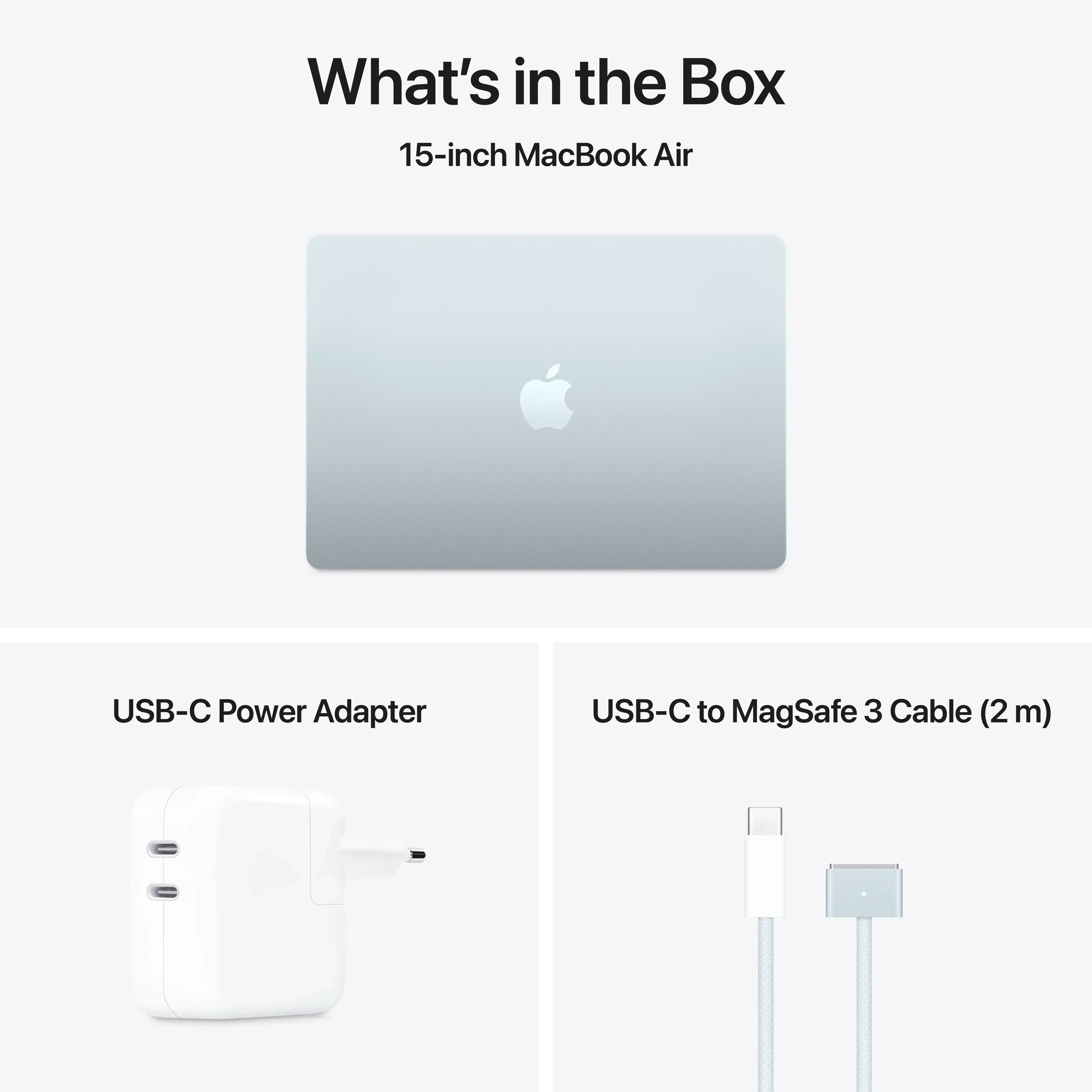 MacBook Air 15", procesor Apple M4, 10 nuclee CPU si 10 nuclee GPU, 16GB, 256GB, Sky Blue, INT KB - Image 11