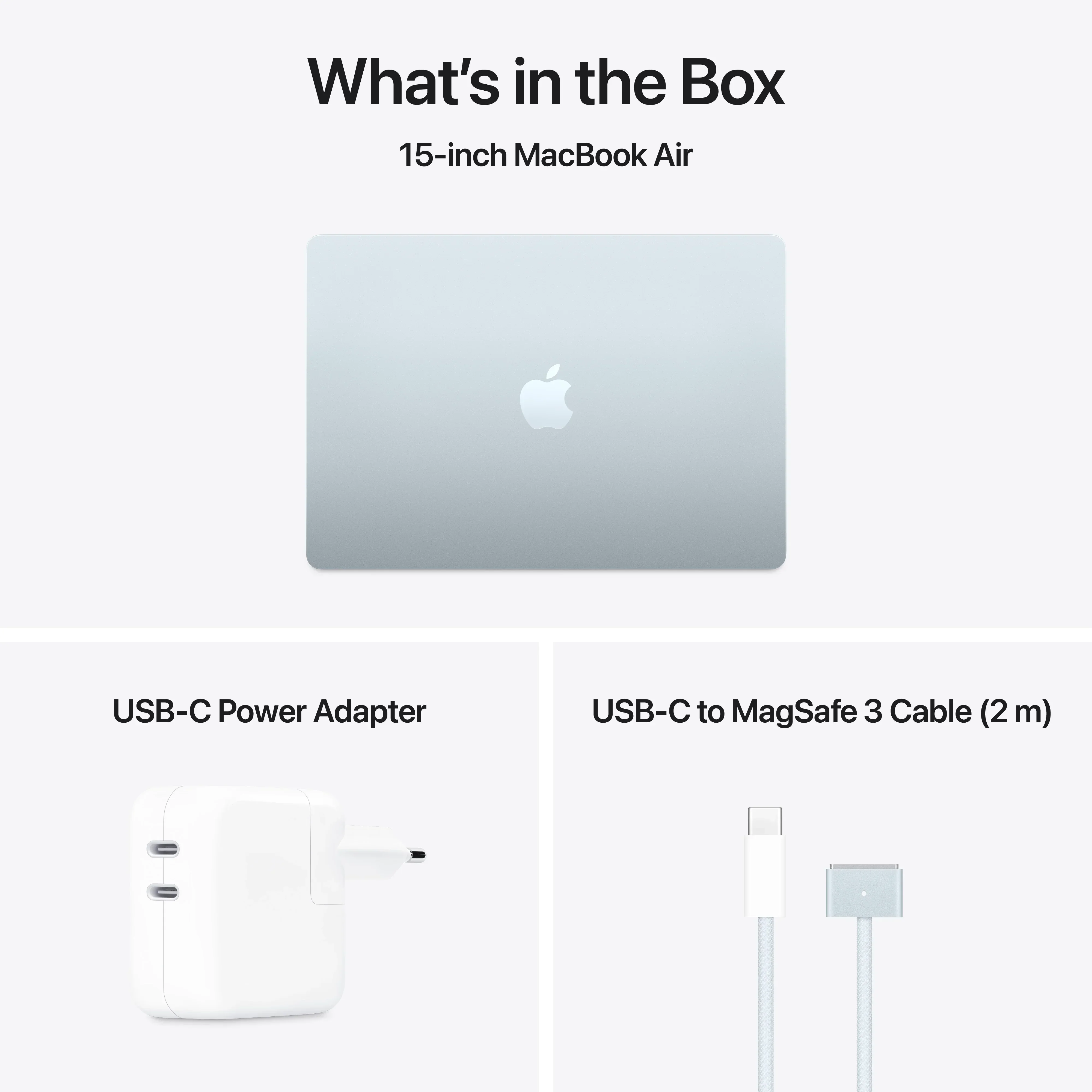 MacBook Air 15", procesor Apple M4, 10 nuclee CPU si 10 nuclee GPU, 24GB, 512GB, Sky Blue, INT KB - Image 11