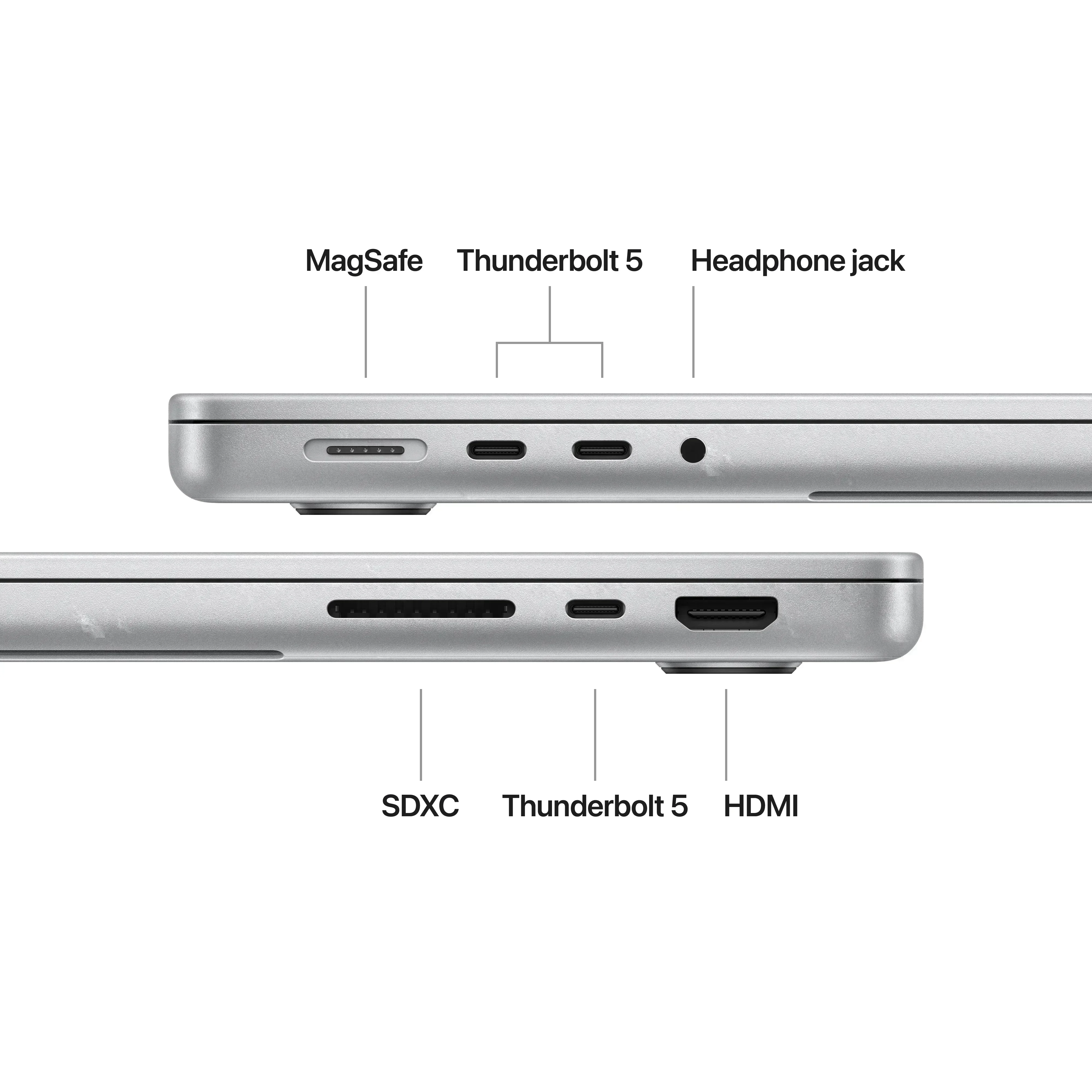 MacBook Pro 14", procesor Apple M4 Pro, 14 nuclee CPU si 20 nuclee GPU, 24GB, 1TB SSD, Silver - Image 7
