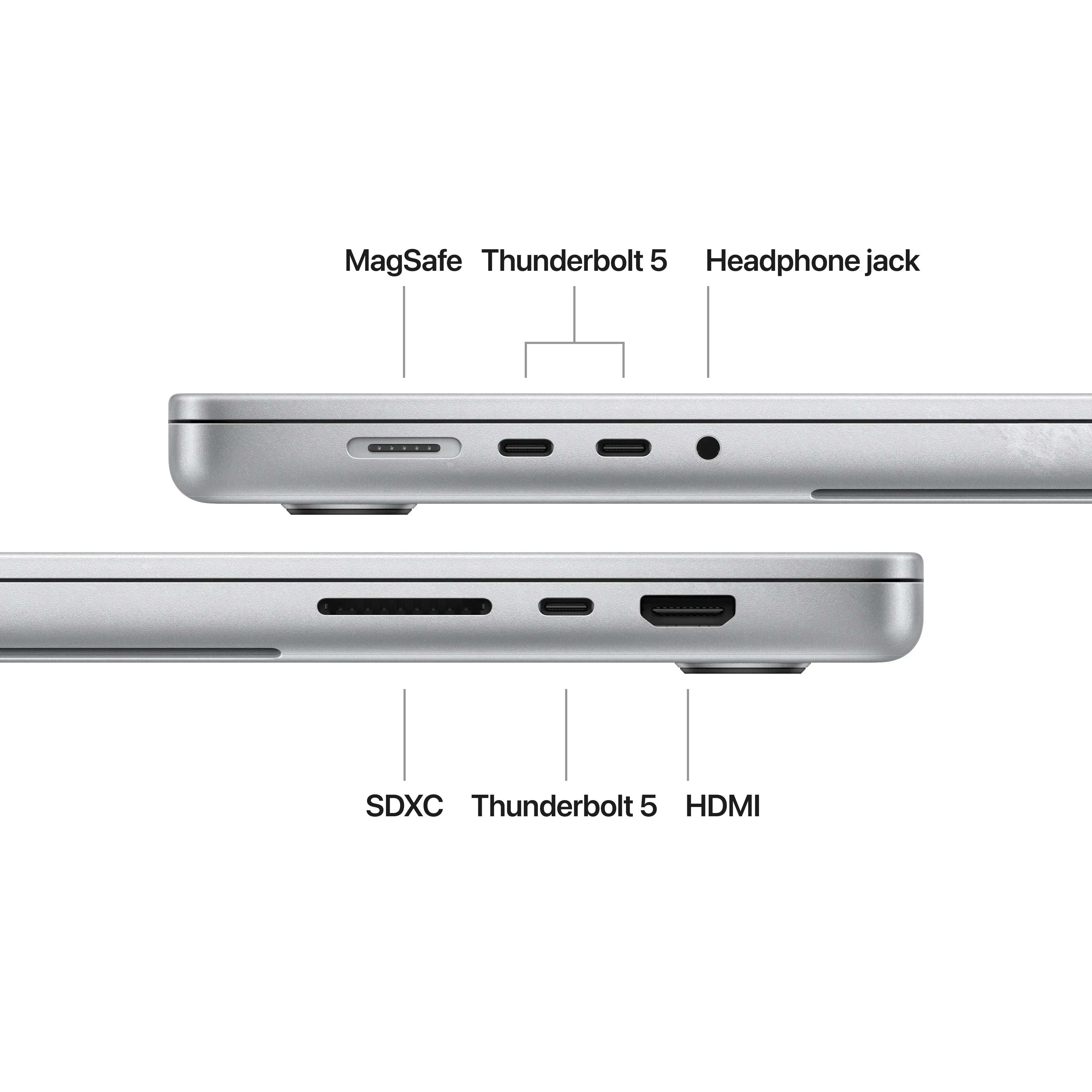 MacBook Pro 16", procesor Apple M4 Pro, 14 nuclee CPU si 20 nuclee GPU, 24GB, 512GB SSD, Silver - Image 7