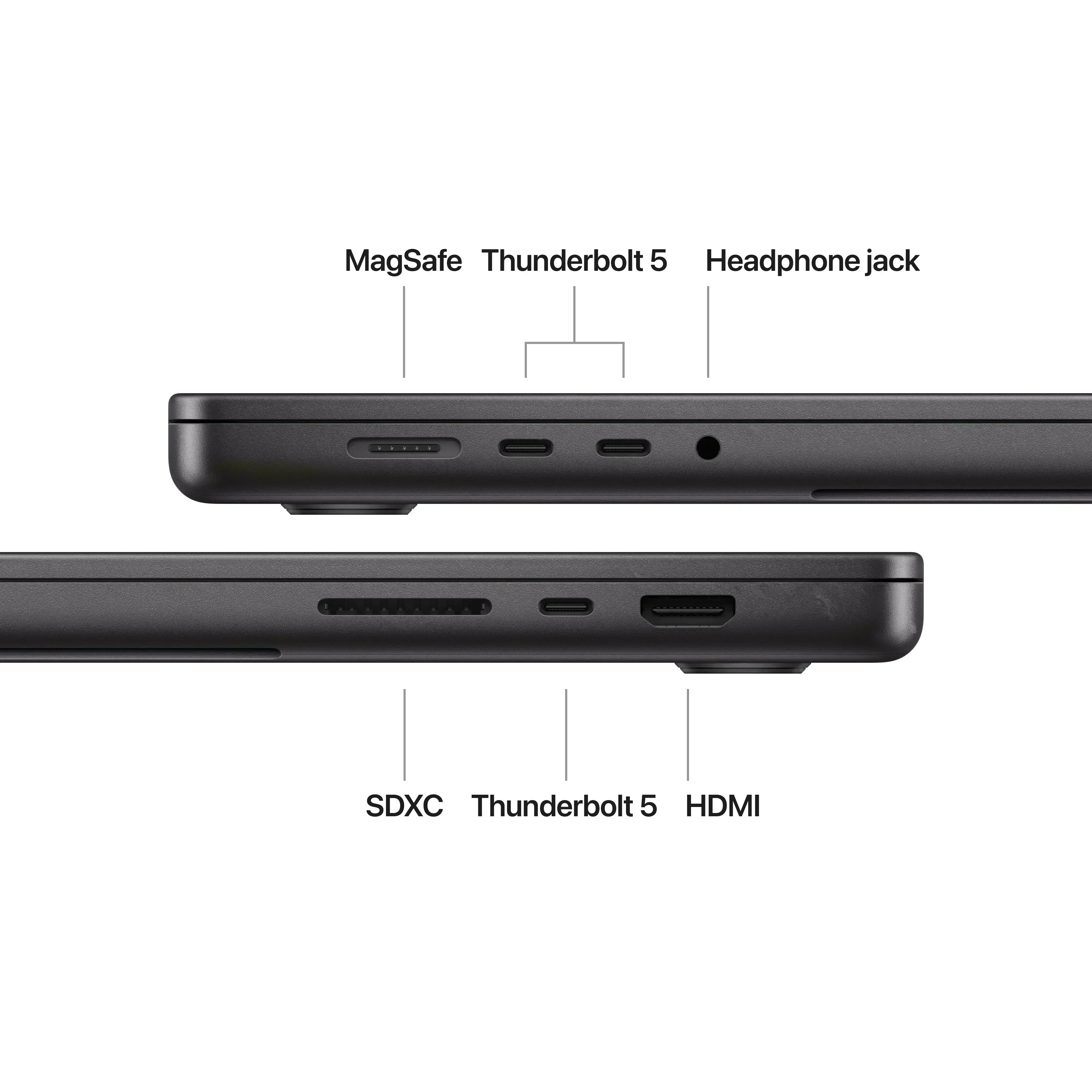 MacBook Pro 16", procesor Apple M4 Pro, 14 nuclee CPU si 20 nuclee GPU, 48GB, 512GB SSD, Space Black - Image 7