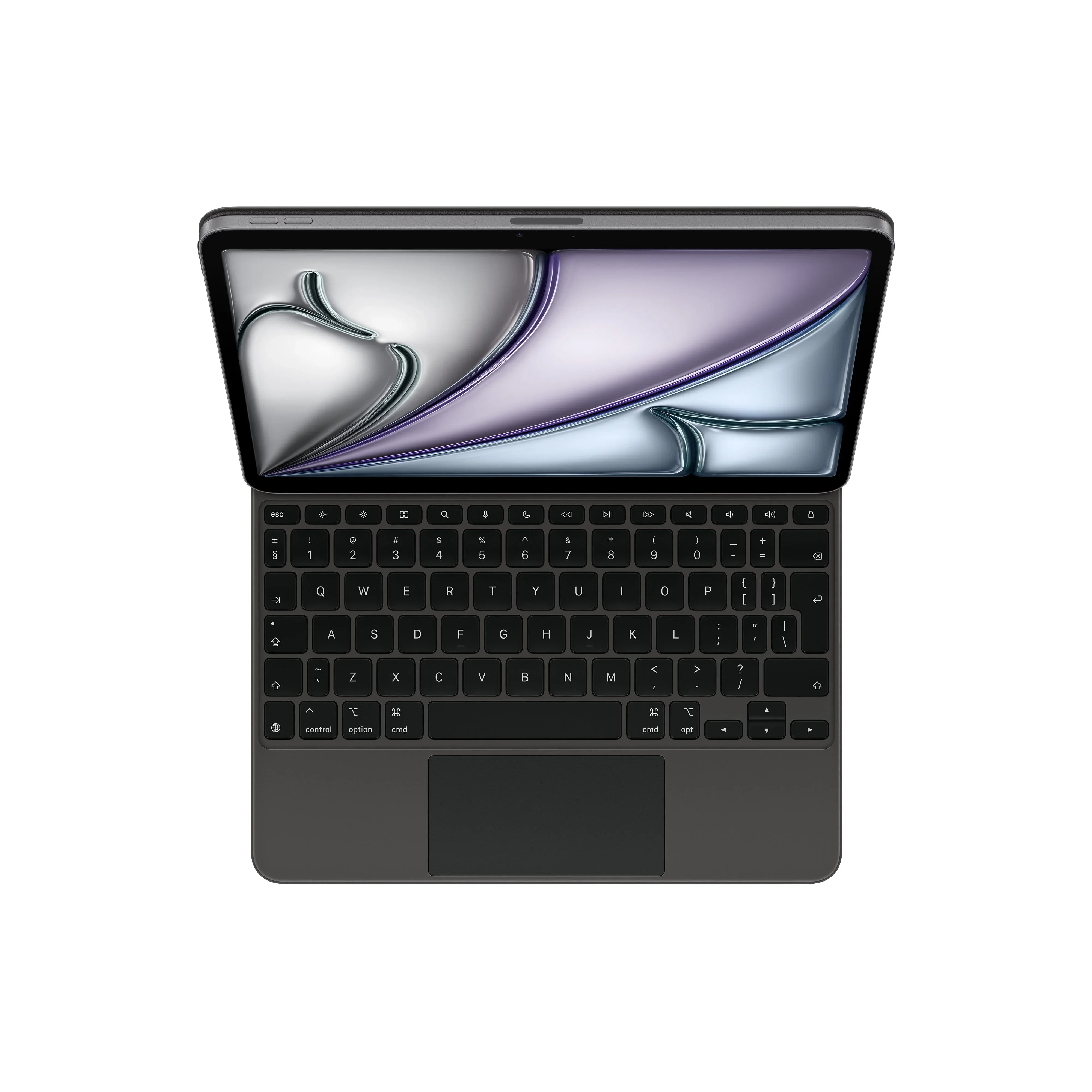 Husa cu tastatura Apple Magic Keyboard pentru iPad Air 11" (M3) Negru, layout INT