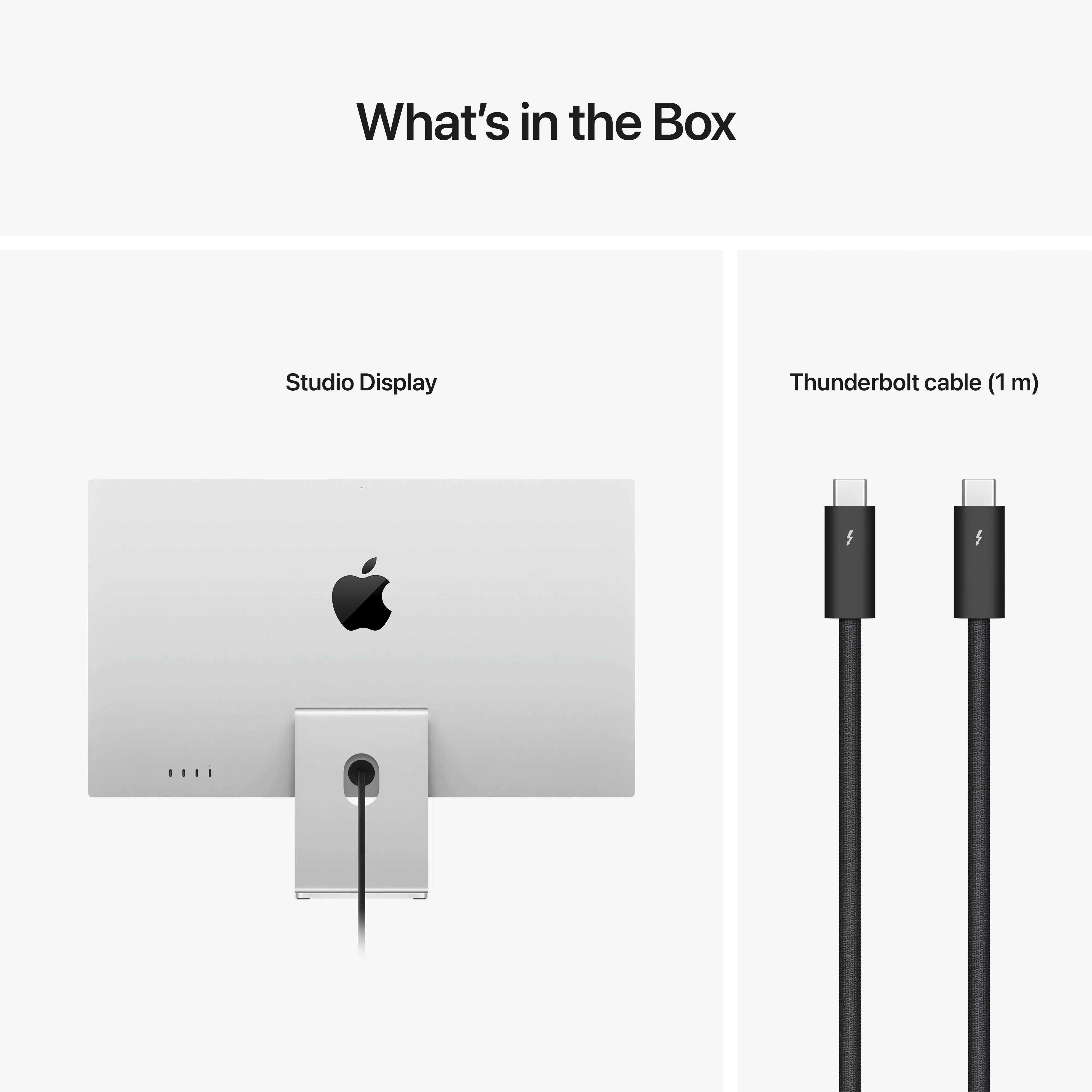 Monitor Apple Studio Display 27", 5K Retina, Thunderbolt, Nano-Texture Glass, Argintiu (Stand Tilt-Adjustable) - Image 9