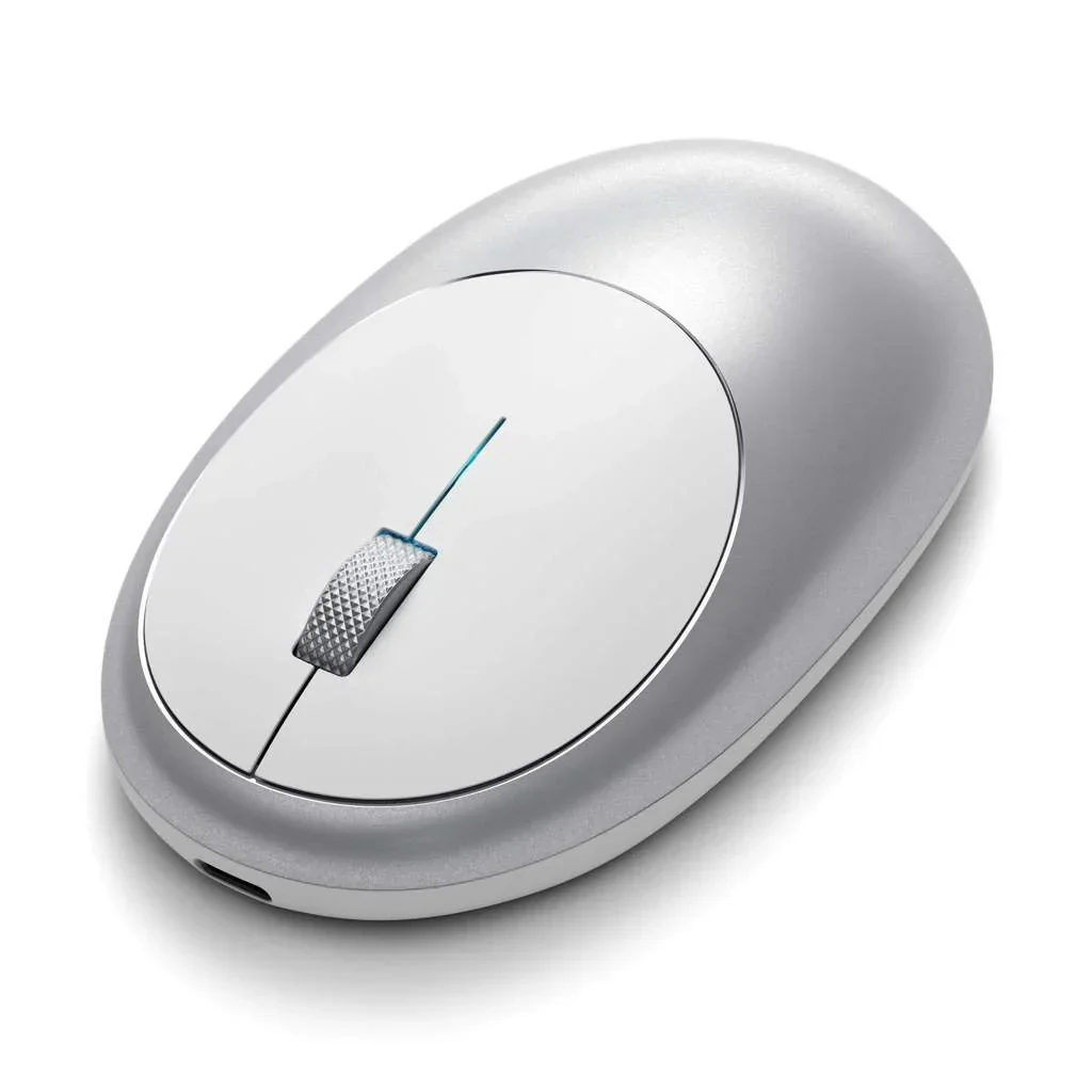 Mouse Satechi Bluetooth M1, 1200 dpi, Silver - Image 3