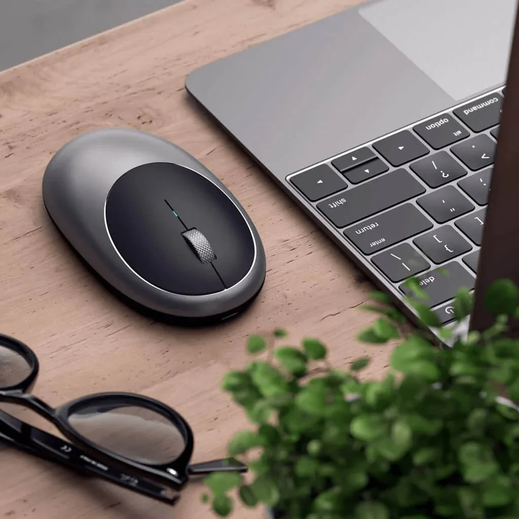 Mouse Satechi Bluetooth M1, 1200 dpi, Space Grey - Image 10