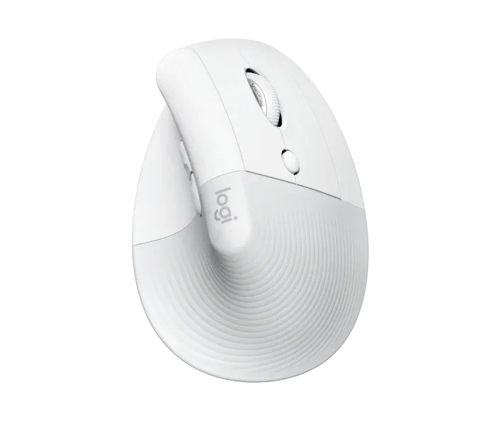 Mouse Wireless Logitech Lift pentru Mac, Alb