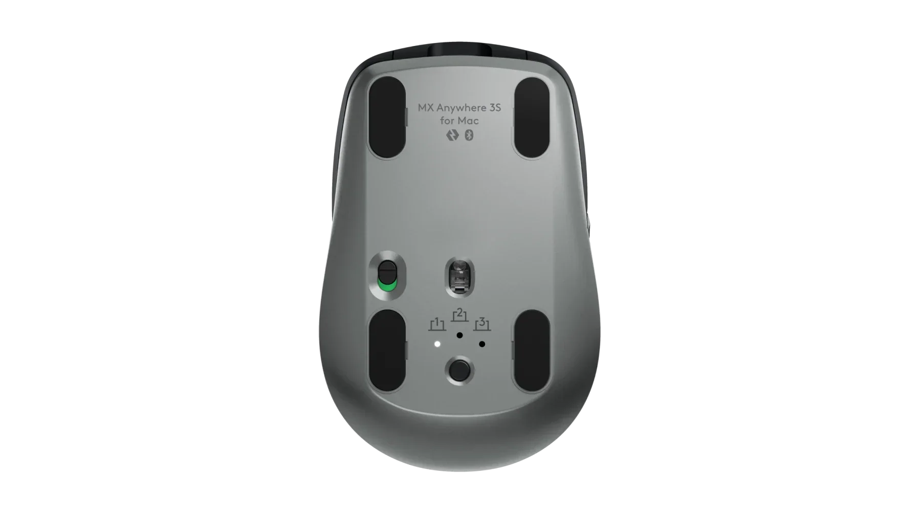 Mouse wireless Logitech MX Anywhere 3S for Mac, Bluetooth, Scroll MagSpeed, Multidevice, USB-C, Negru - Image 8