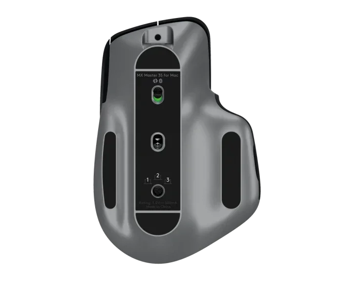 Mouse Wireless Logitech MX Master 3S Performance for Mac, 8000 dpi, Silent, BT, Graphite - Image 3