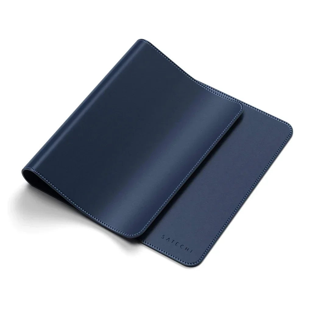 Mousepad Satechi DeskMate, Piele ecologica, Albastru - Image 3