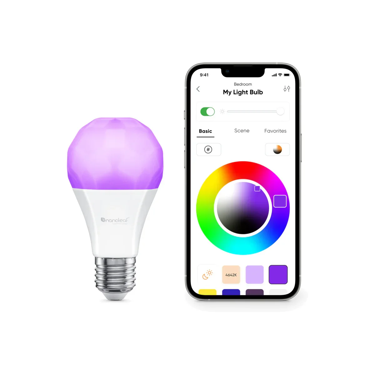 Nanoleaf Essentials Smart A19 Bulb 800Lm White 2700K-6500K 120V-240V E27 - Image 4